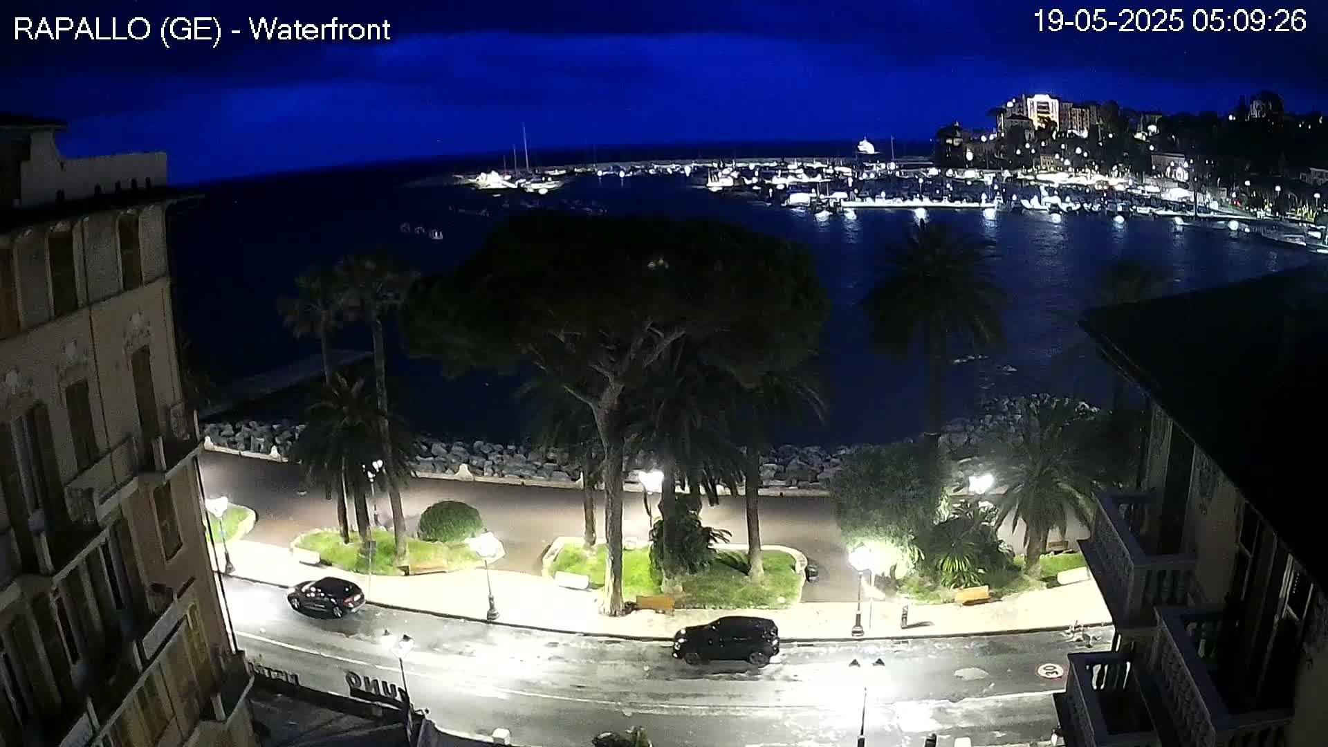 Rapallo Vittorio Veneto Coast Live Cam - Genoa, Liguria, Italy