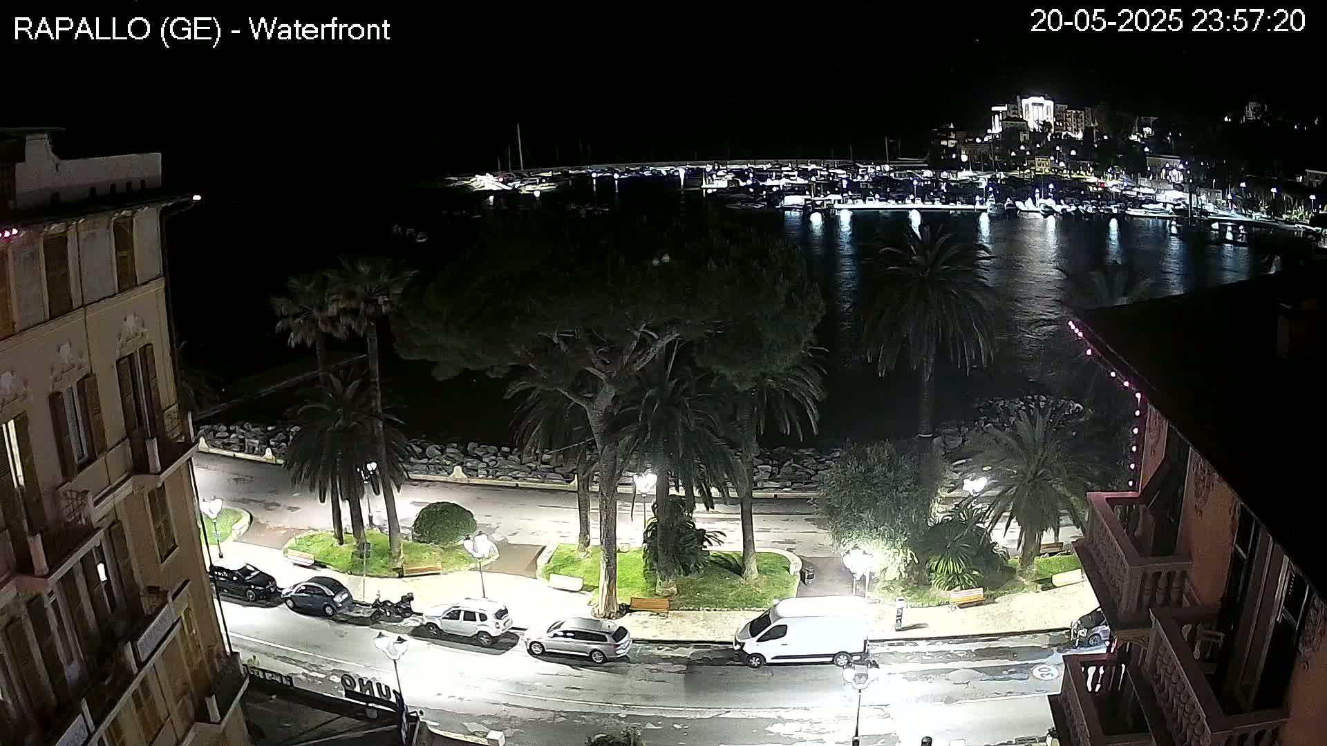Rapallo Vittorio Veneto Coast Live Cam - Genoa, Liguria, Italy