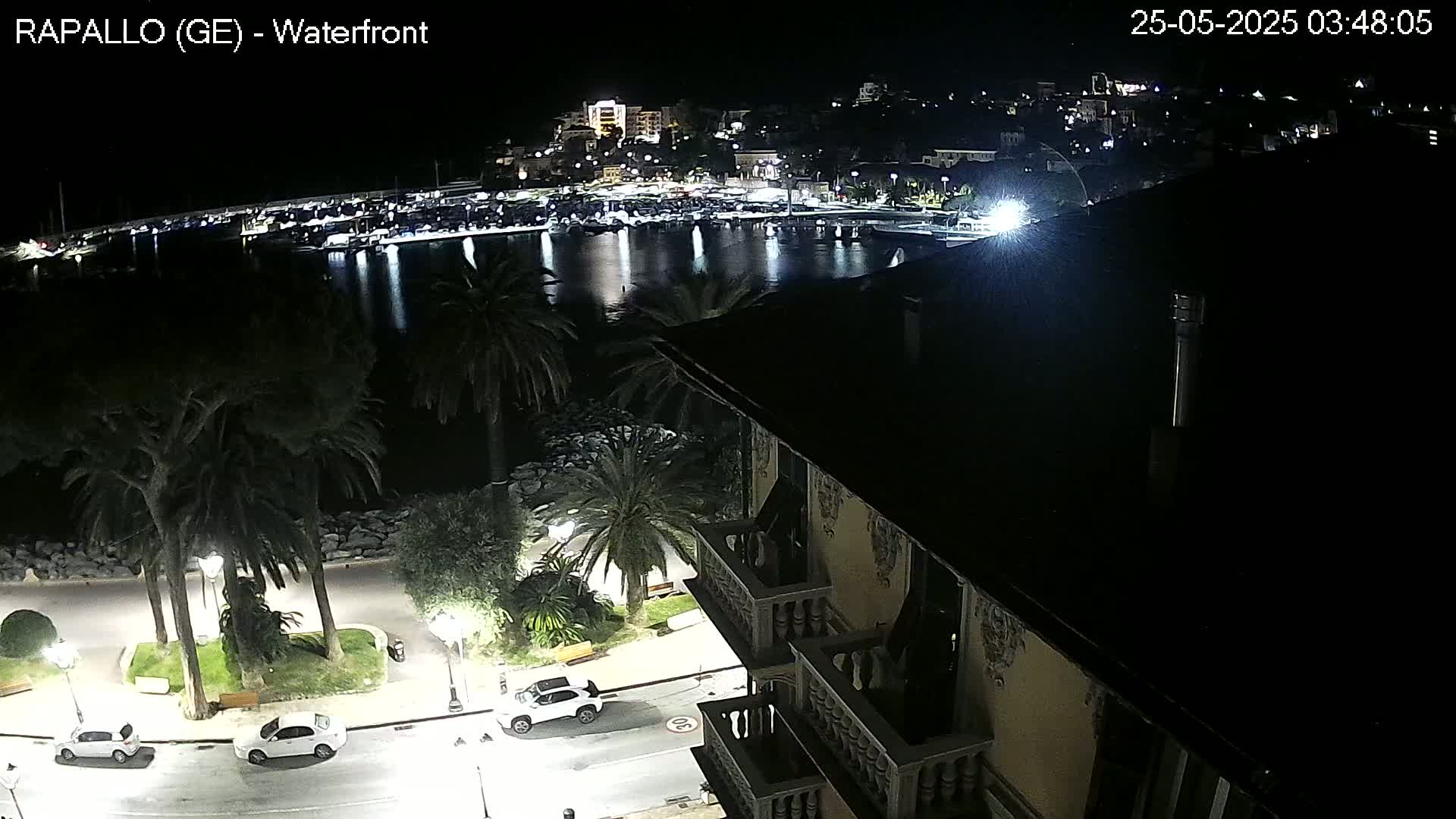 Rapallo Vittorio Veneto Coast Live Cam - Genoa, Liguria, Italy