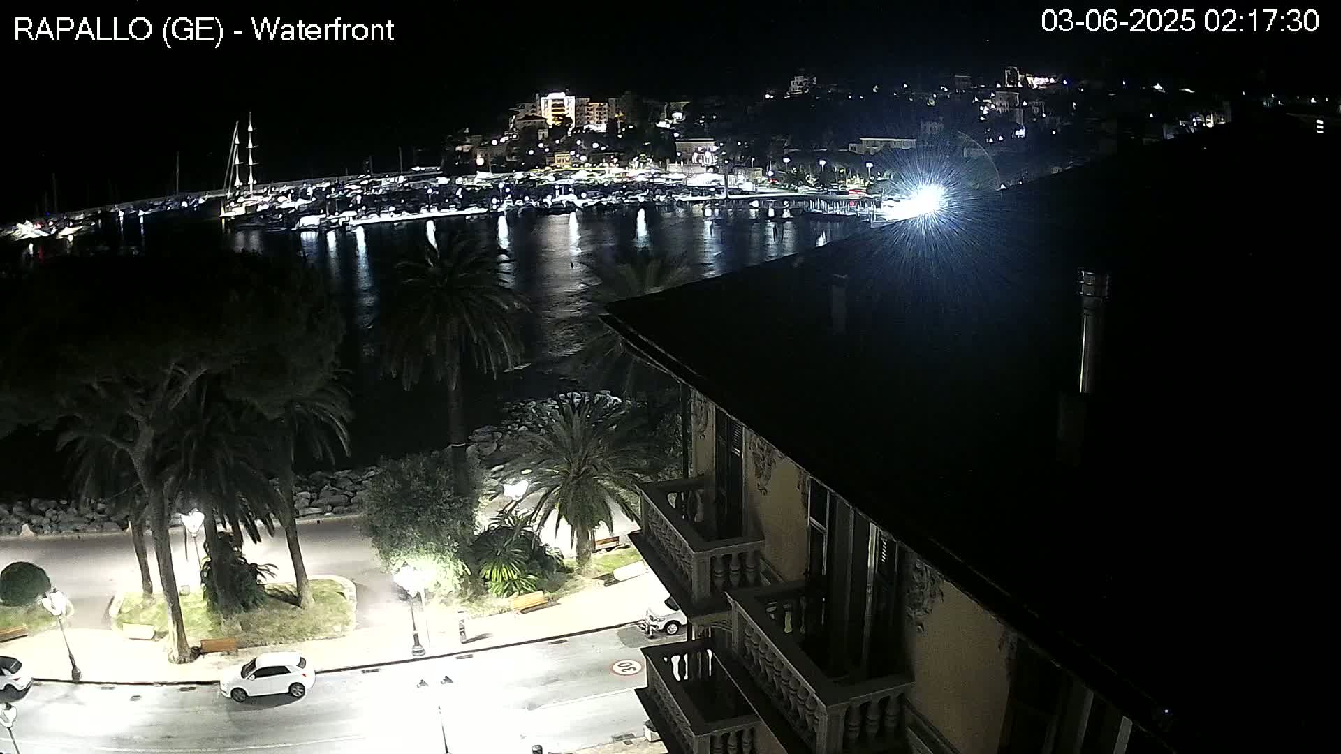 Rapallo Vittorio Veneto Coast Live Cam - Genoa, Liguria, Italy