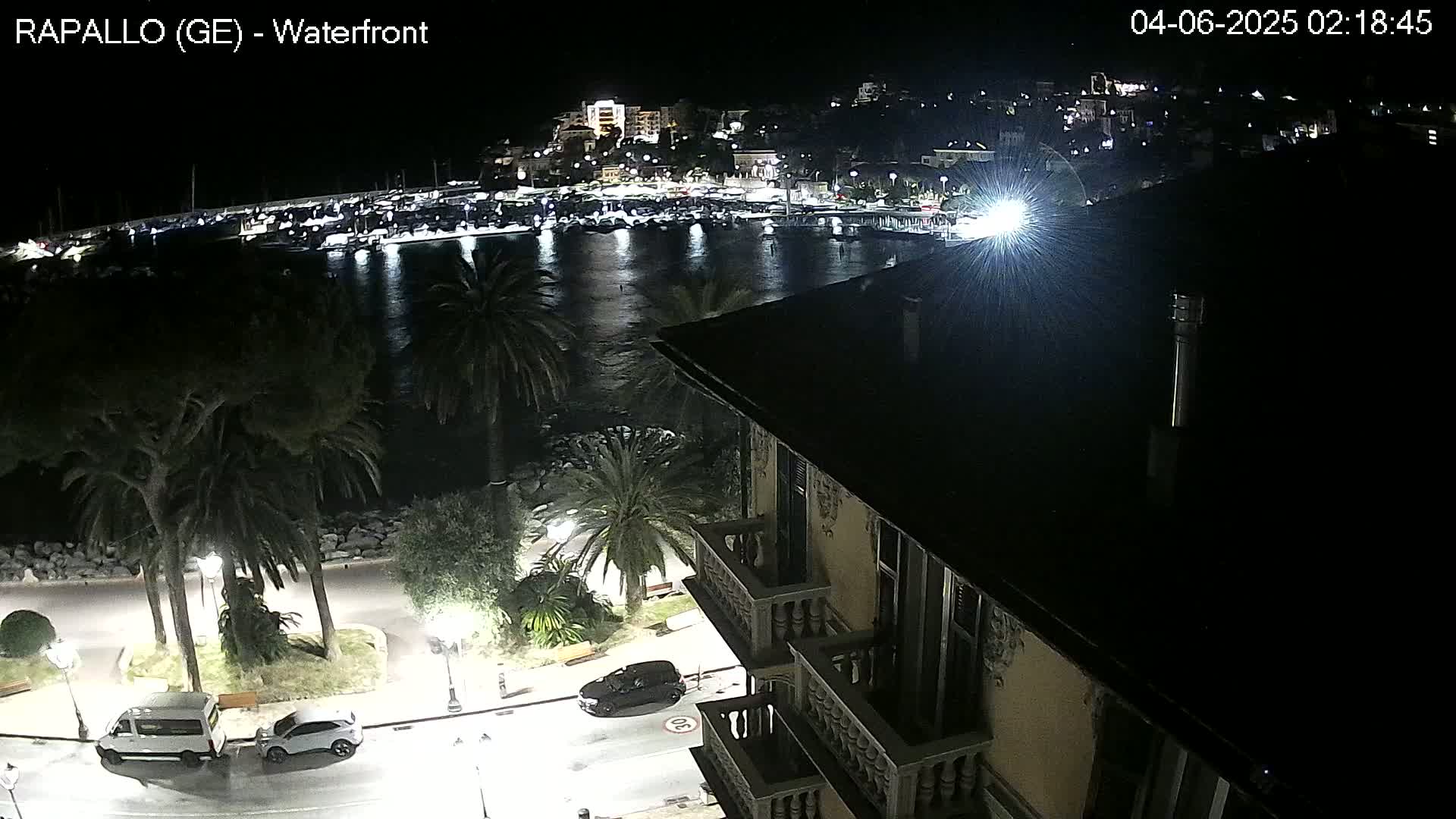 Rapallo Vittorio Veneto Coast Live Cam - Genoa, Liguria, Italy