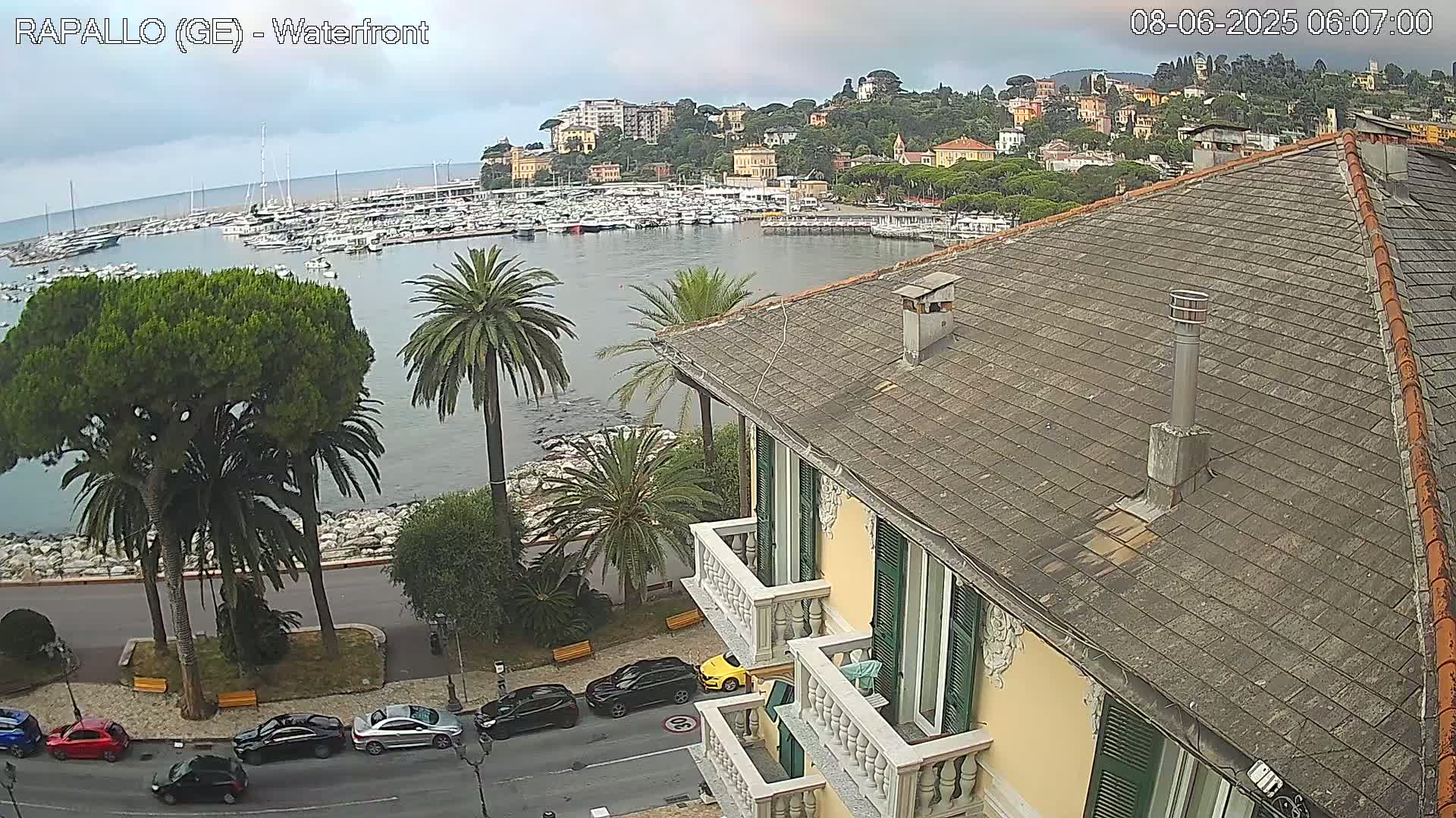Rapallo Vittorio Veneto Coast Live Cam - Genoa, Liguria, Italy