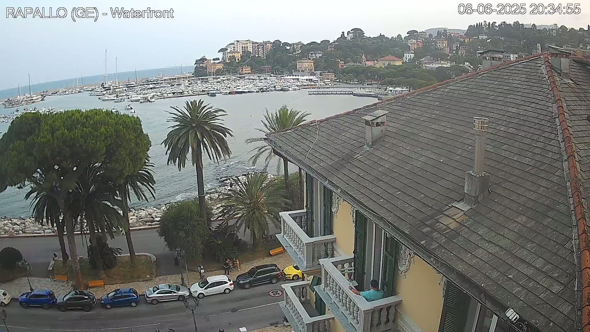 Rapallo Vittorio Veneto Coast Live Cam - Genoa, Liguria, Italy