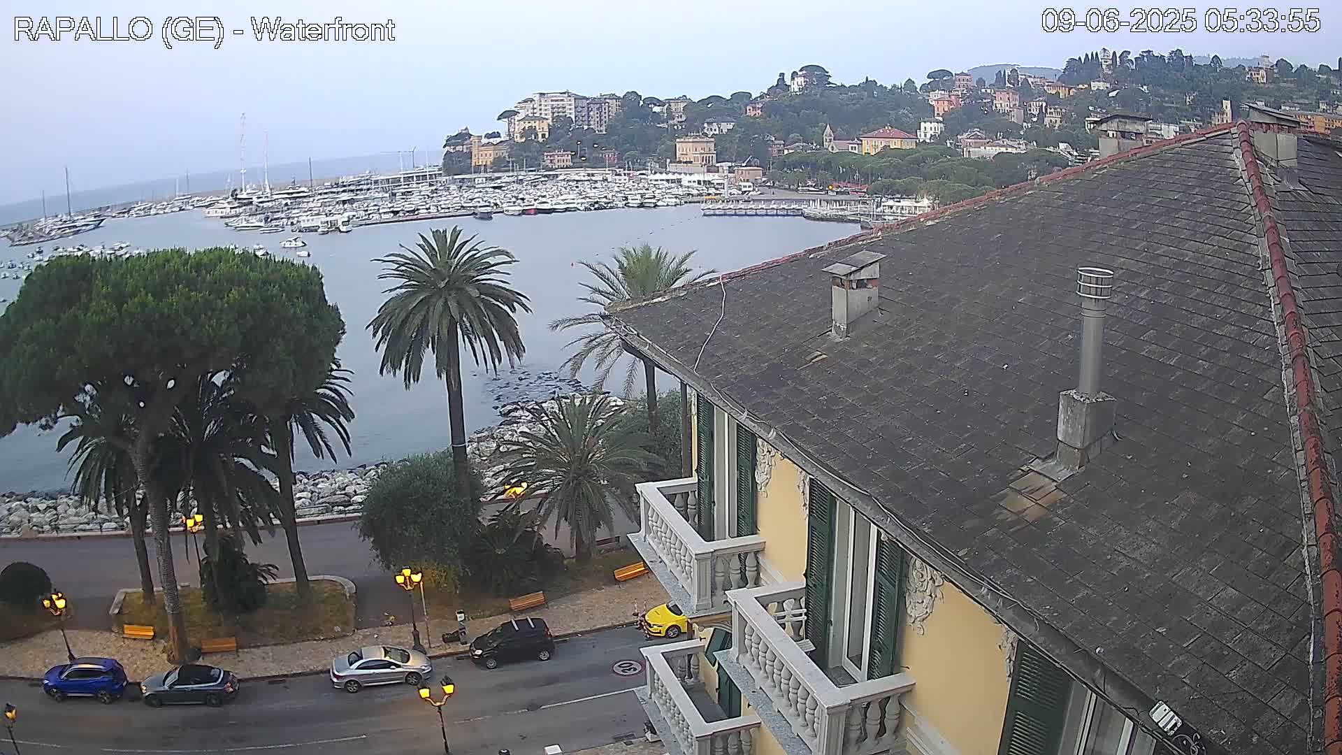Rapallo Vittorio Veneto Coast Live Cam - Genoa, Liguria, Italy