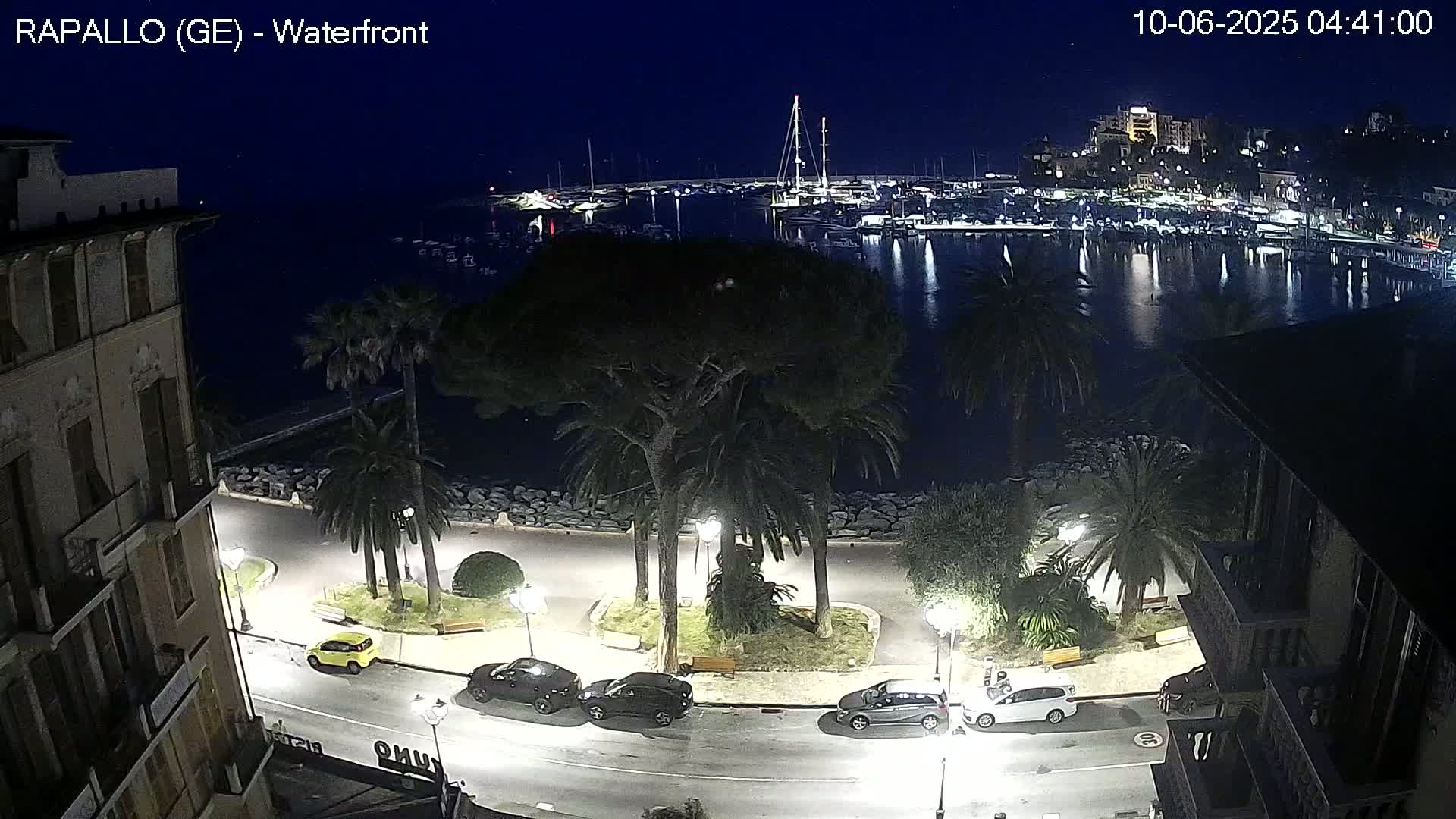 Rapallo Vittorio Veneto Coast Live Cam - Genoa, Liguria, Italy