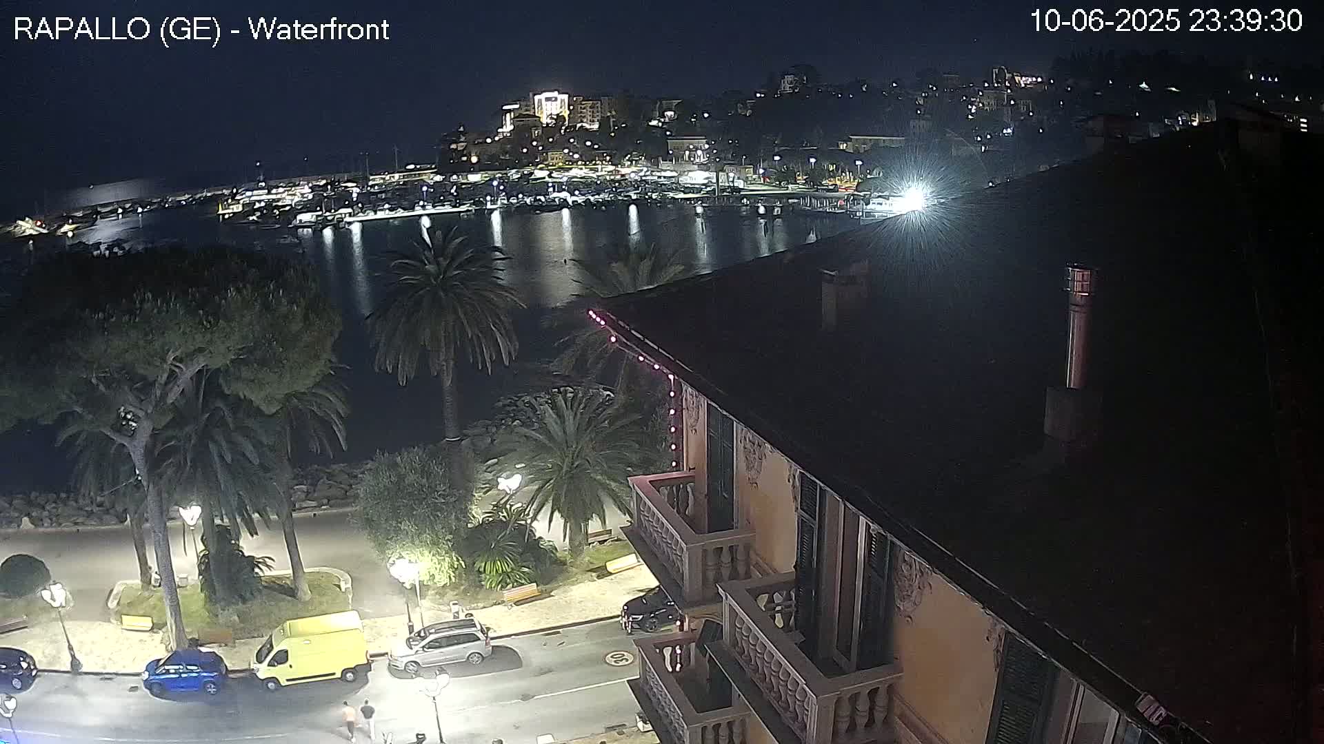 Rapallo Vittorio Veneto Coast Live Cam - Genoa, Liguria, Italy