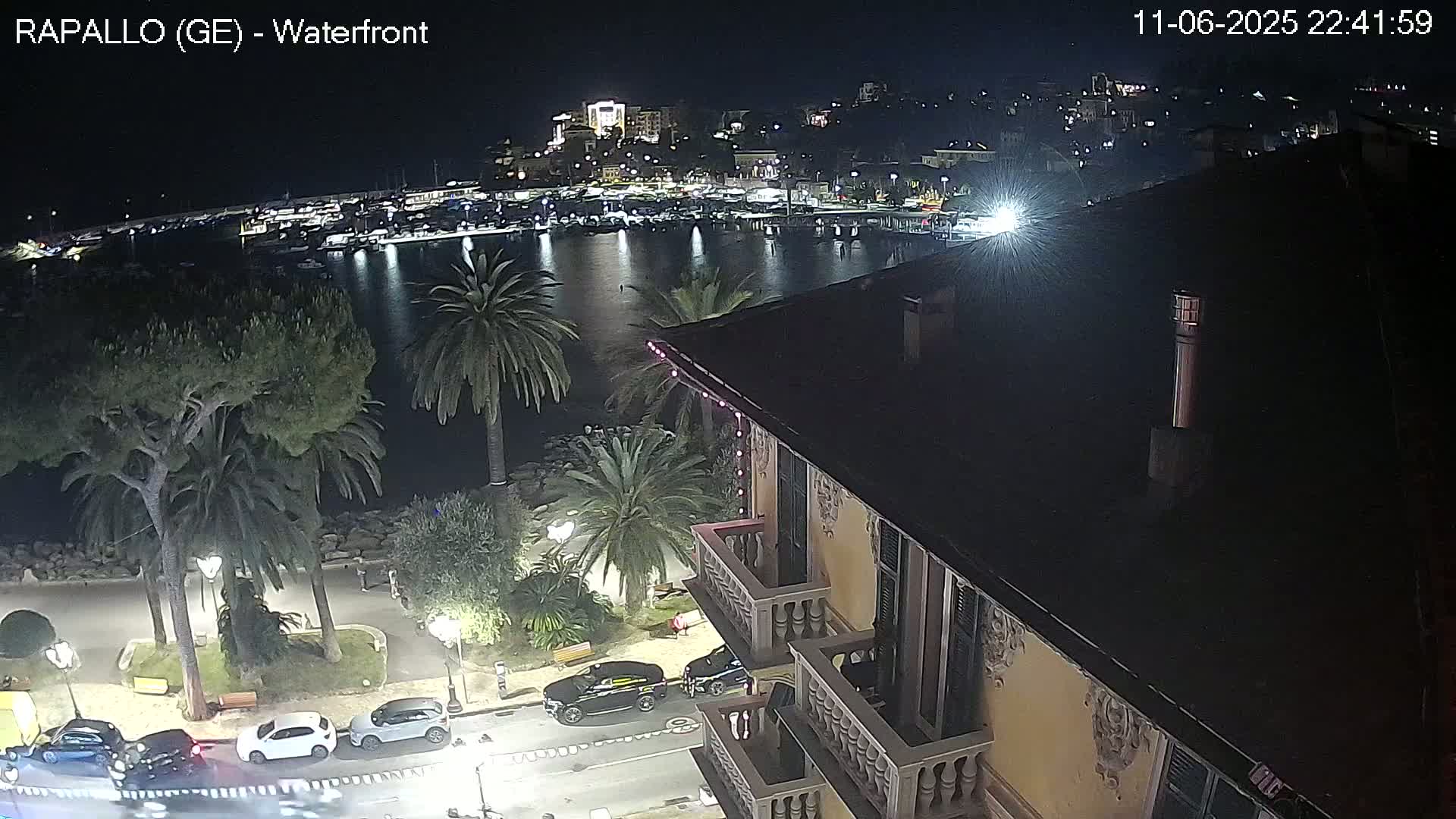 Rapallo Vittorio Veneto Coast Live Cam - Genoa, Liguria, Italy