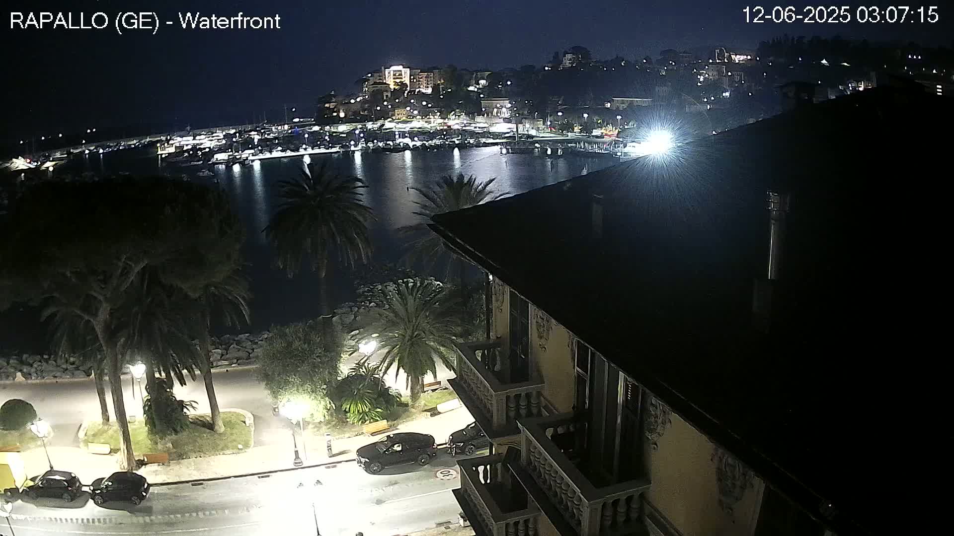 Rapallo Vittorio Veneto Coast Live Cam - Genoa, Liguria, Italy