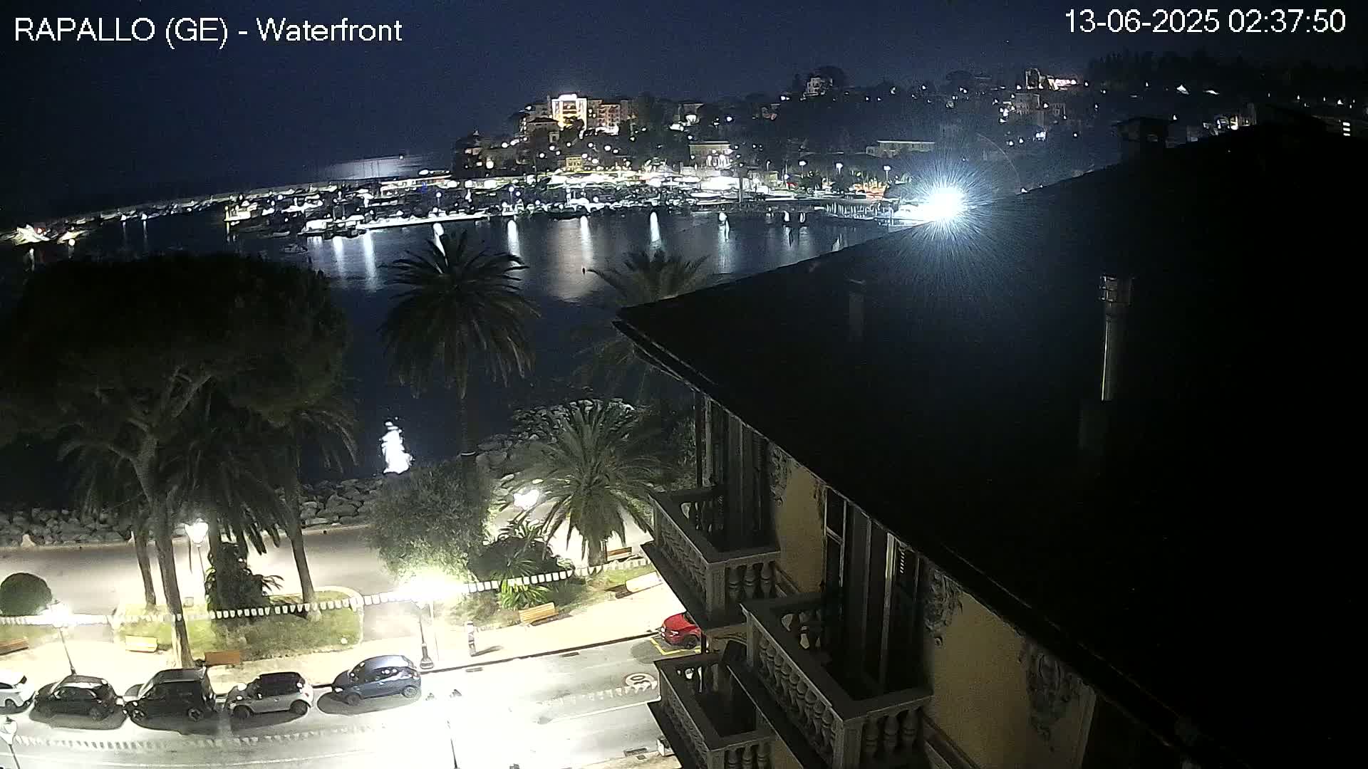 Rapallo Vittorio Veneto Coast Live Cam - Genoa, Liguria, Italy