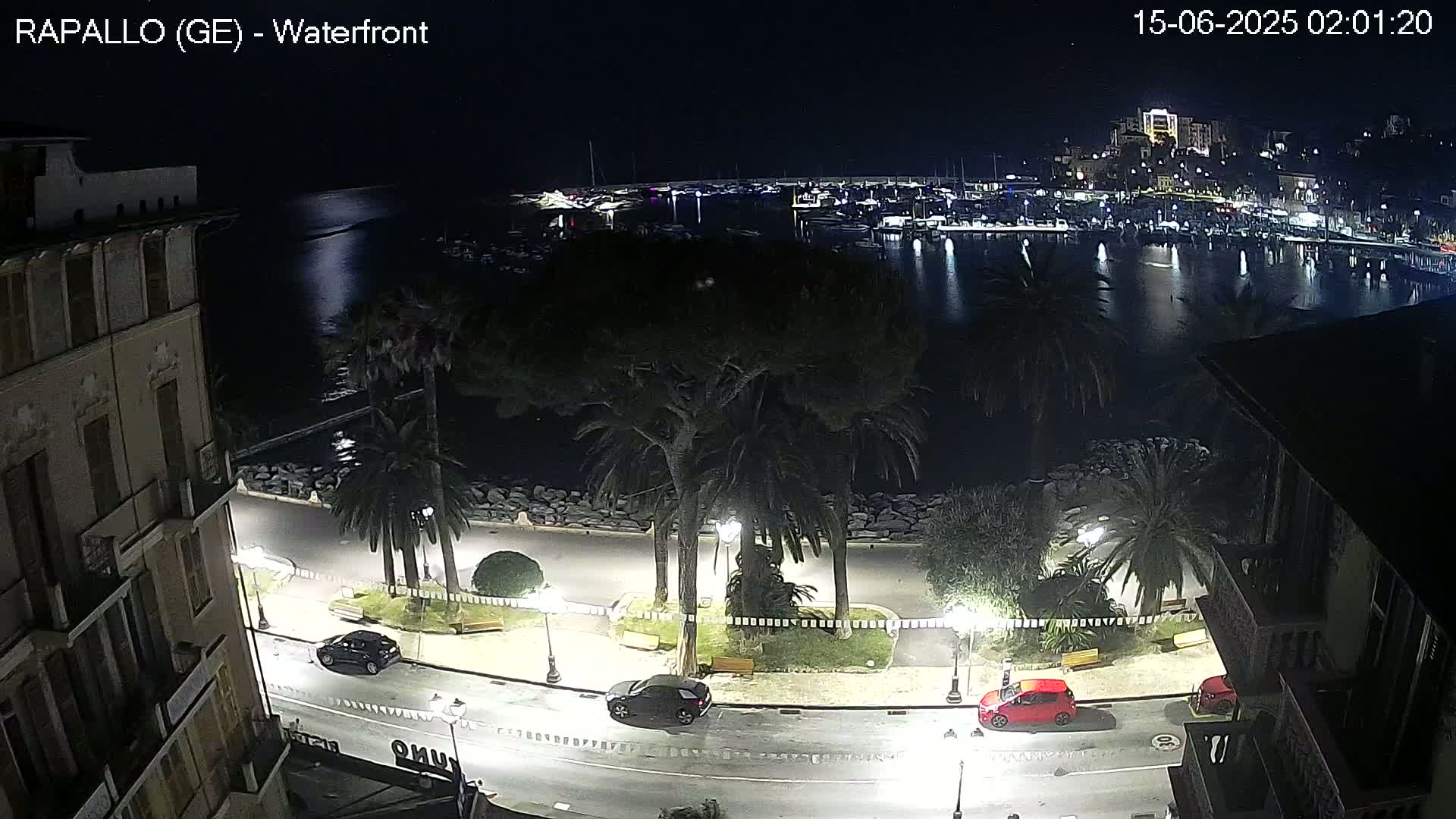 Rapallo Vittorio Veneto Coast Live Cam - Genoa, Liguria, Italy