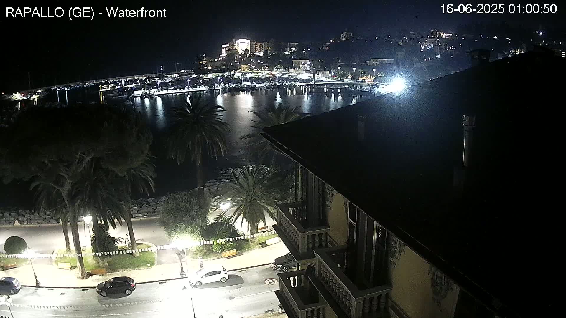 Rapallo Vittorio Veneto Coast Live Cam - Genoa, Liguria, Italy