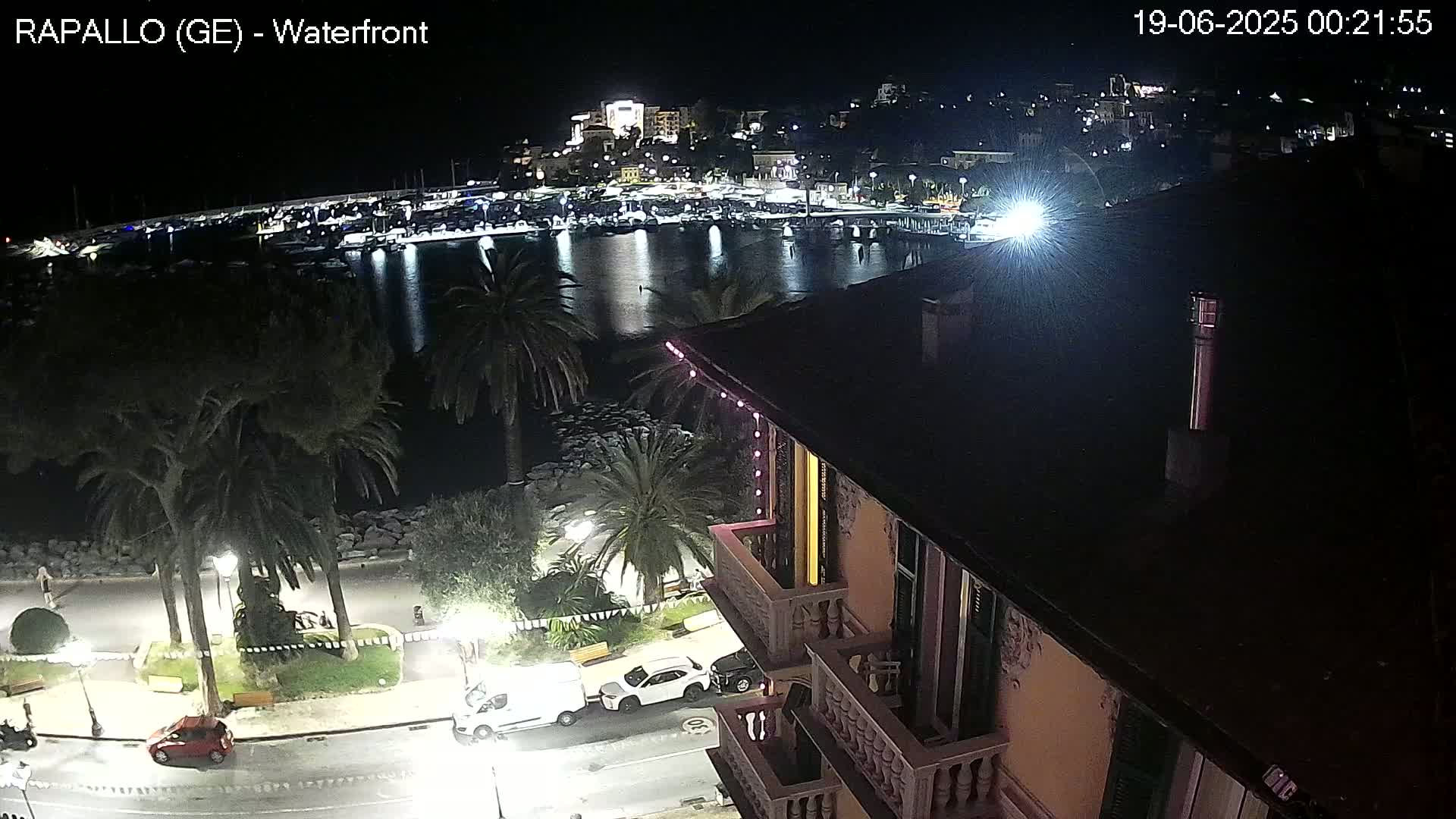 Rapallo Vittorio Veneto Coast Live Cam - Genoa, Liguria, Italy