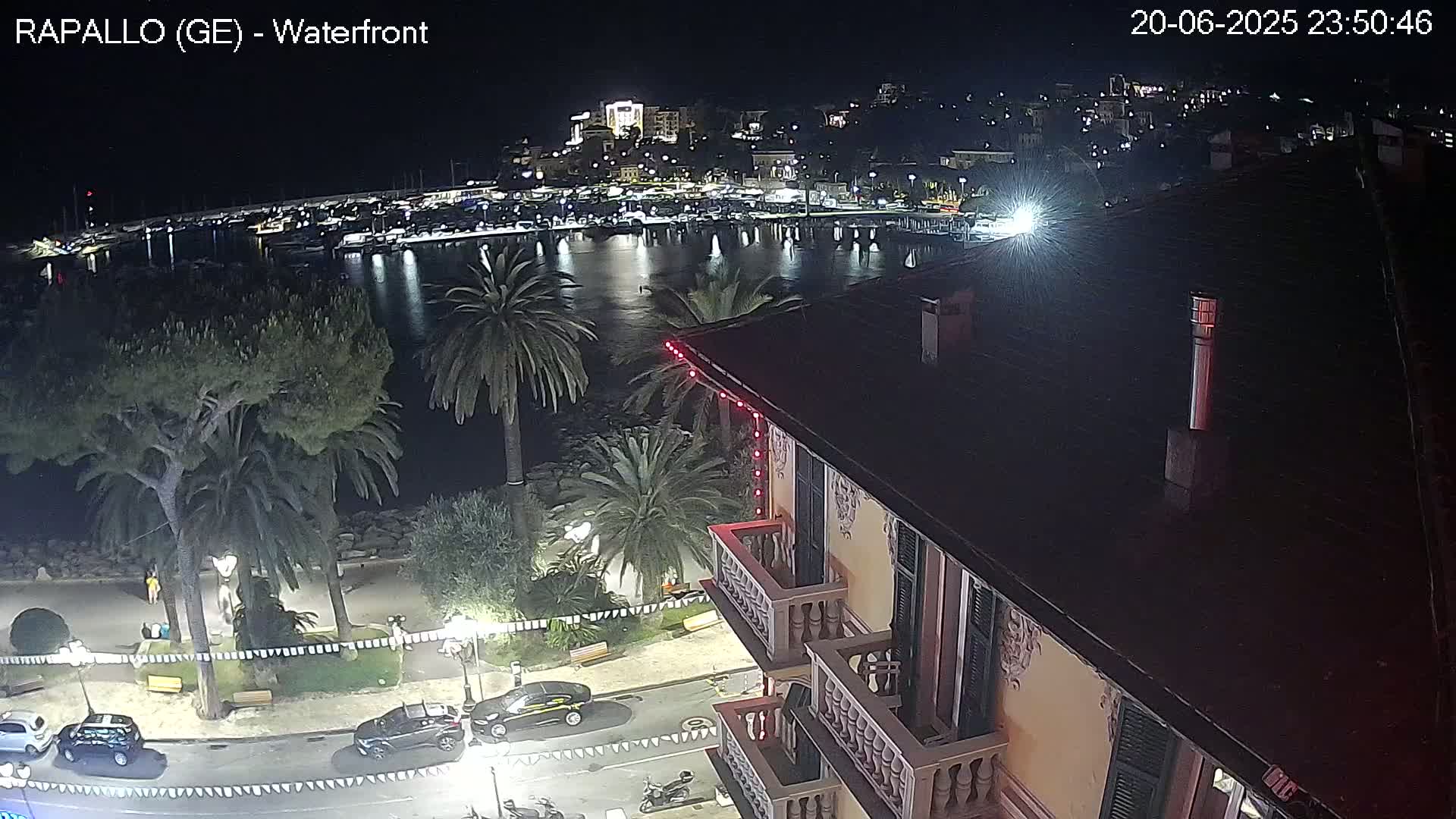 Rapallo Vittorio Veneto Coast Live Cam - Genoa, Liguria, Italy