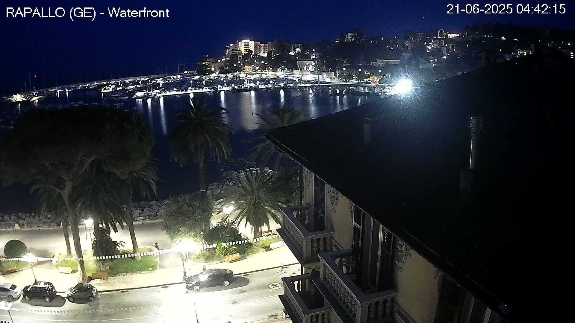 Rapallo Vittorio Veneto Coast Live Cam - Genoa, Liguria, Italy