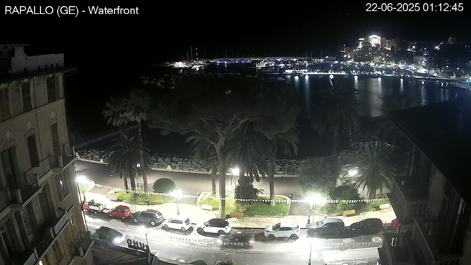 Rapallo Vittorio Veneto Coast Live Cam - Genoa, Liguria, Italy