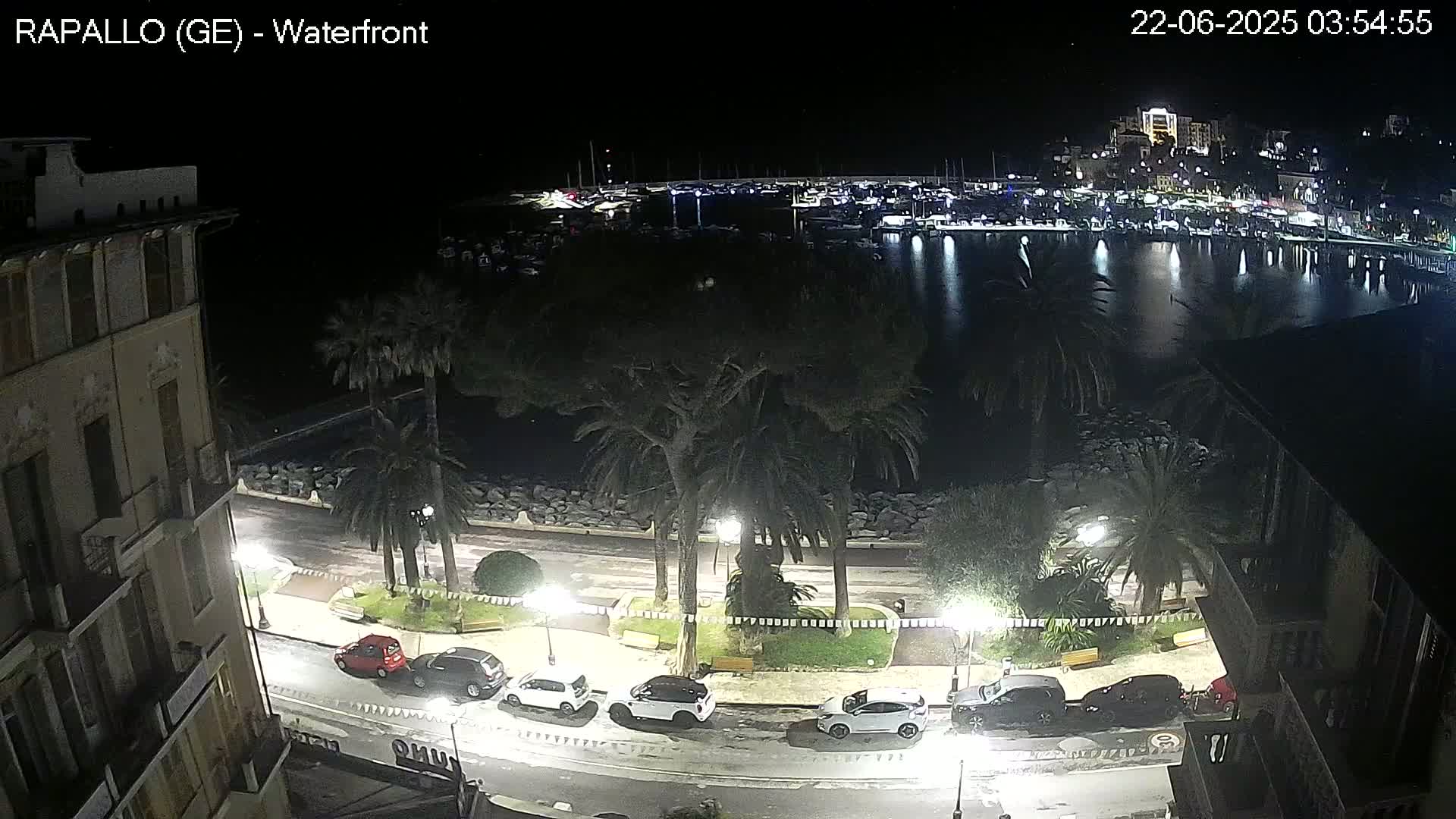 Rapallo Vittorio Veneto Coast Live Cam - Genoa, Liguria, Italy