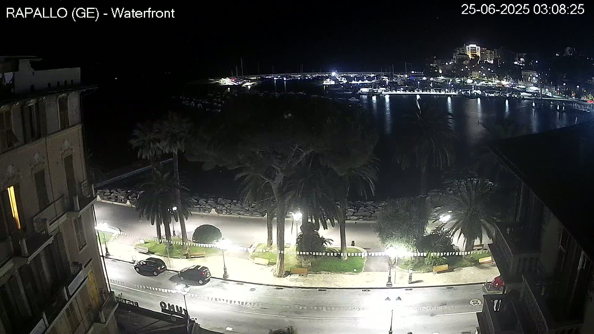 Rapallo Vittorio Veneto Coast Live Cam - Genoa, Liguria, Italy