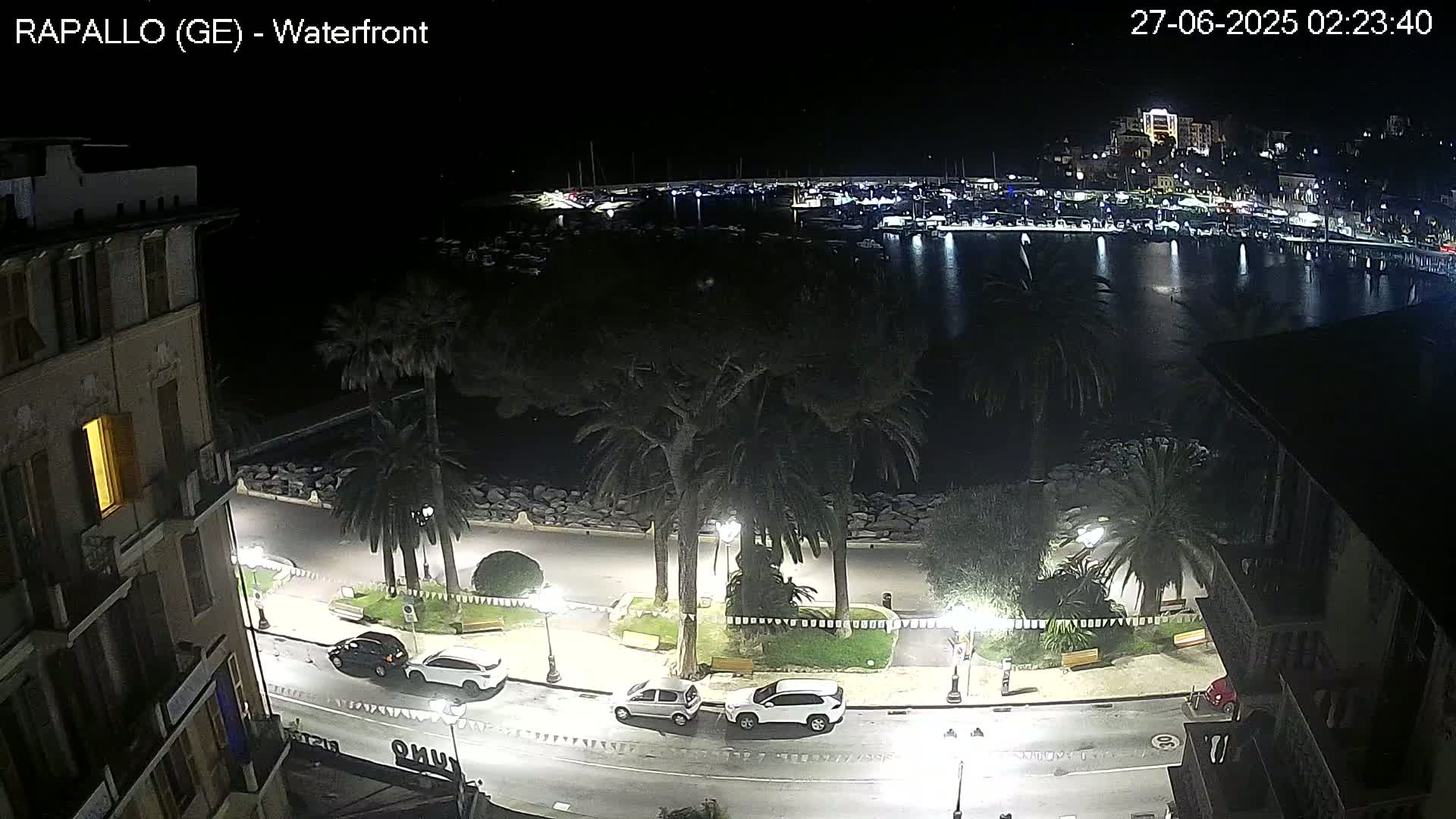 Rapallo Vittorio Veneto Coast Live Cam - Genoa, Liguria, Italy