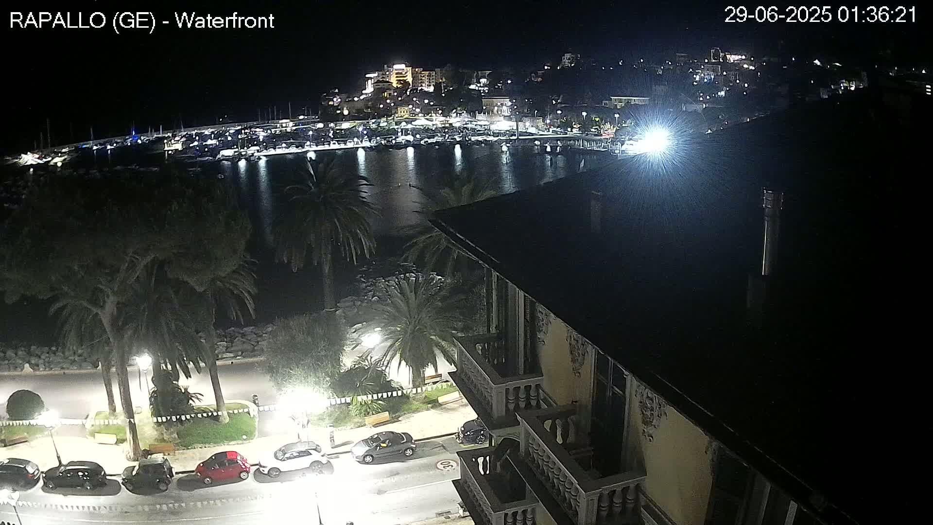Rapallo Vittorio Veneto Coast Live Cam - Genoa, Liguria, Italy