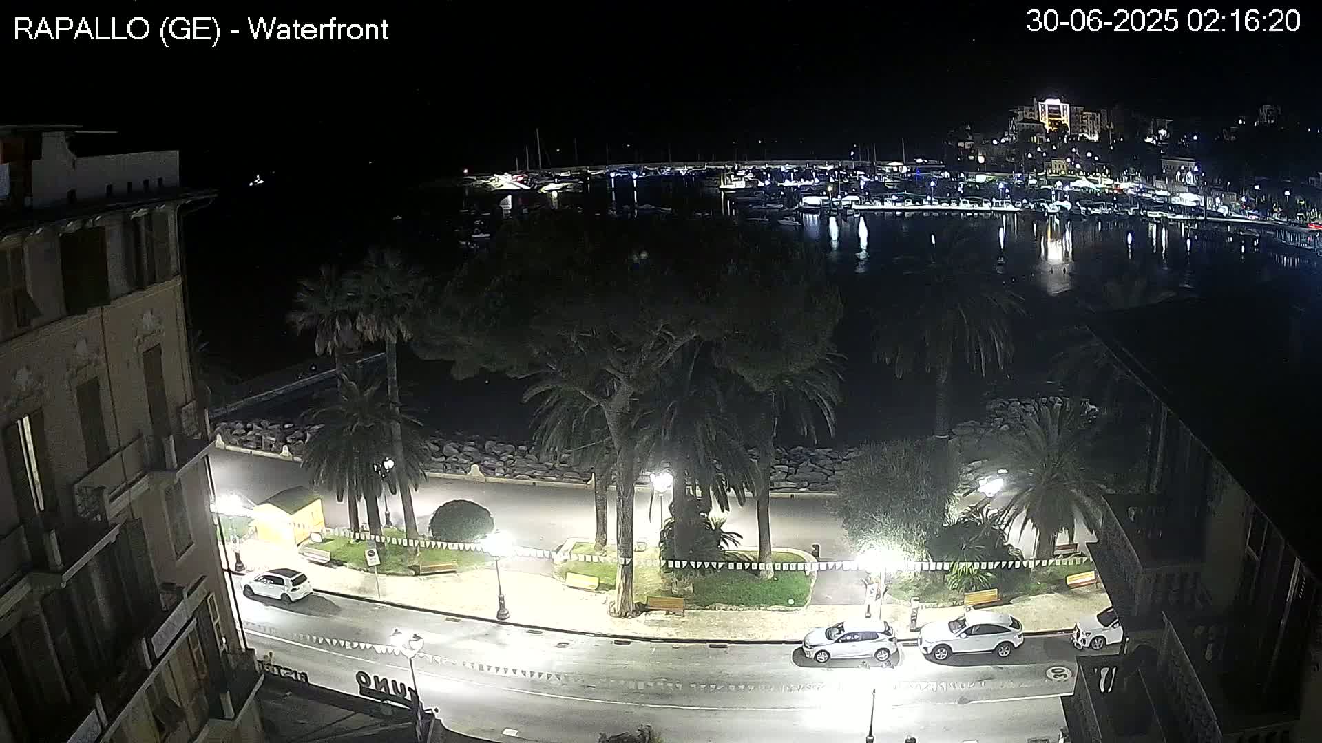 Rapallo Vittorio Veneto Coast Live Cam - Genoa, Liguria, Italy