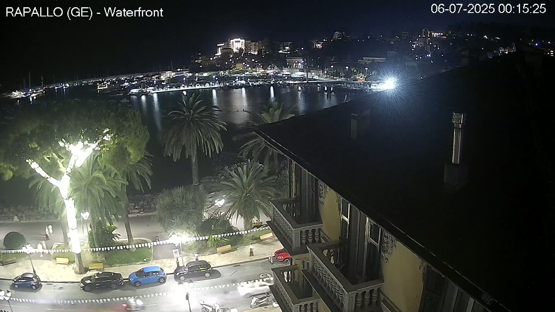 Rapallo Vittorio Veneto Coast Live Cam - Genoa, Liguria, Italy