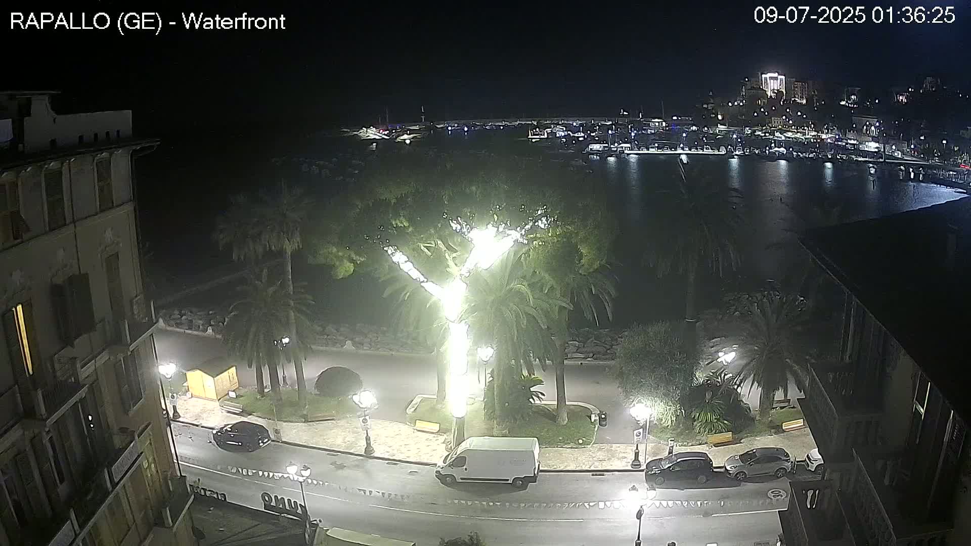Rapallo Vittorio Veneto Coast Live Cam - Genoa, Liguria, Italy