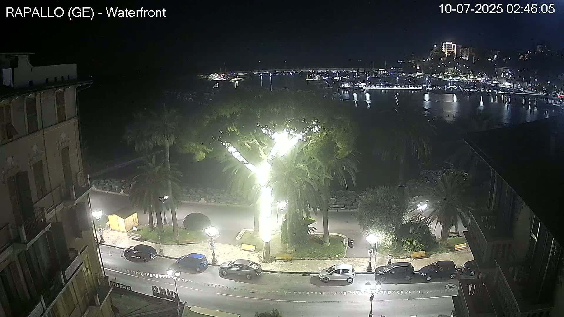 Rapallo Vittorio Veneto Coast Live Cam - Genoa, Liguria, Italy