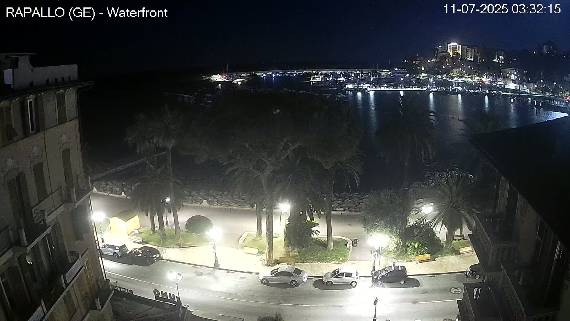 Rapallo Vittorio Veneto Coast Live Cam - Genoa, Liguria, Italy