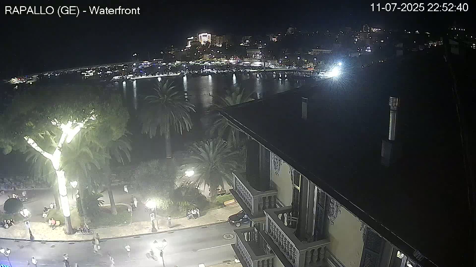 Rapallo Vittorio Veneto Coast Live Cam - Genoa, Liguria, Italy