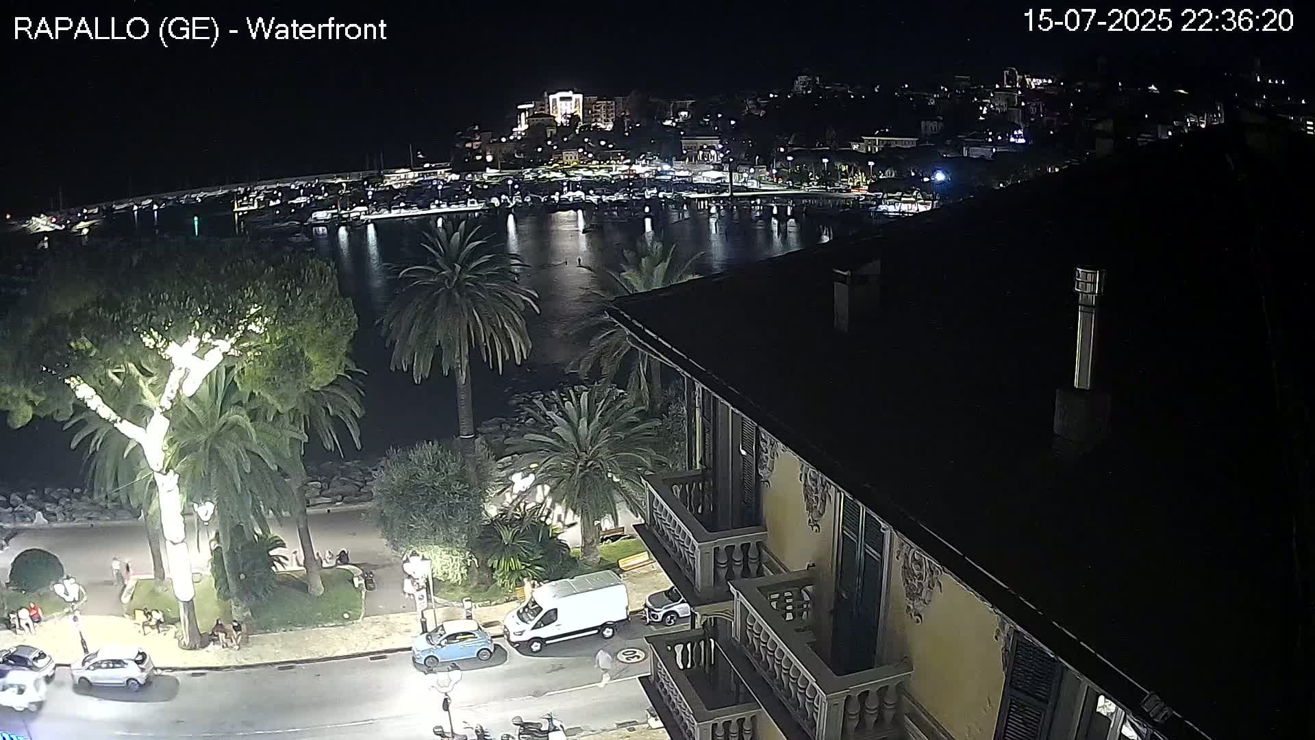 Rapallo Vittorio Veneto Coast Live Cam - Genoa, Liguria, Italy