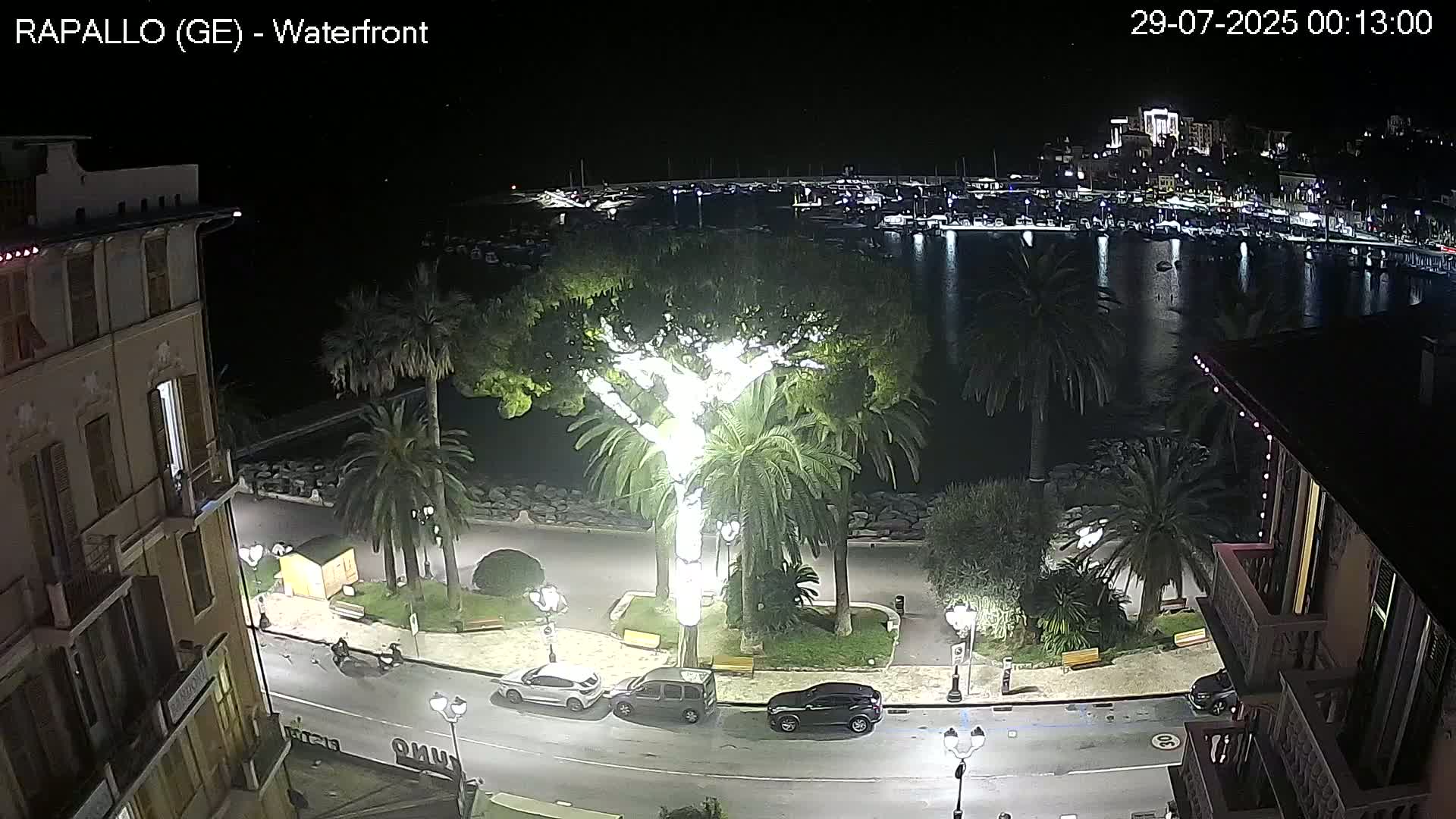 Rapallo Vittorio Veneto Coast Live Cam - Genoa, Liguria, Italy