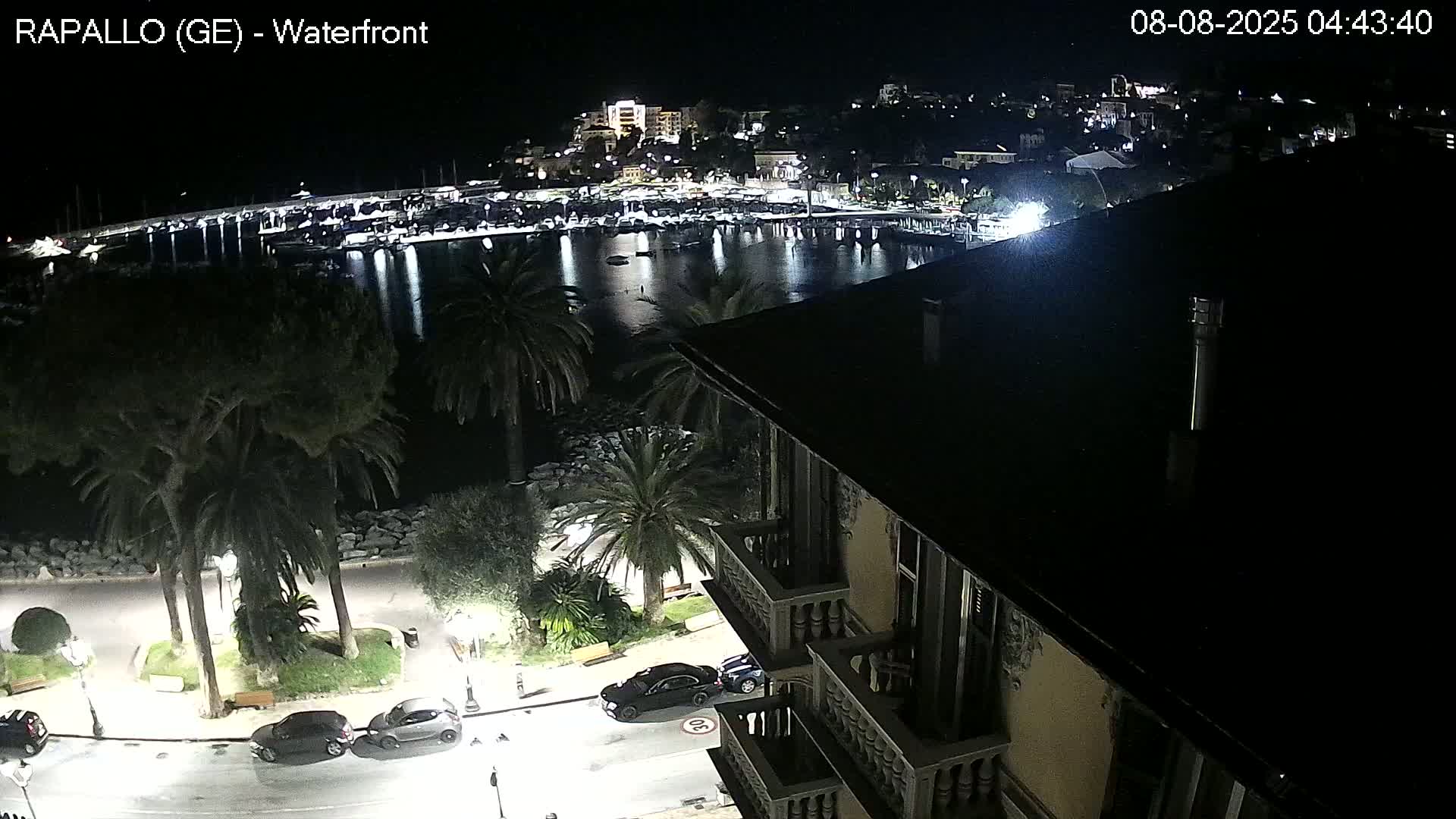 Rapallo Vittorio Veneto Coast Live Cam - Genoa, Liguria, Italy