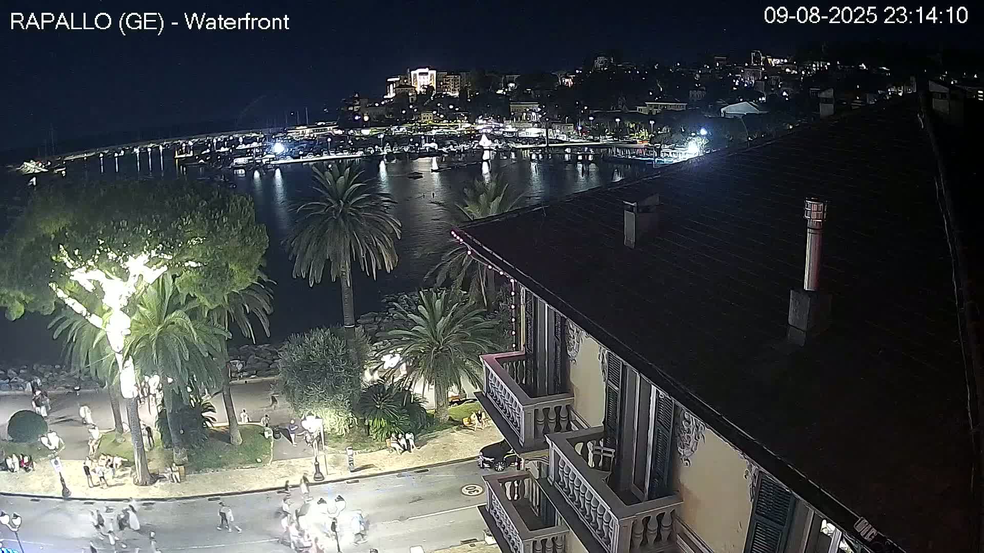 Rapallo Vittorio Veneto Coast Live Cam - Genoa, Liguria, Italy