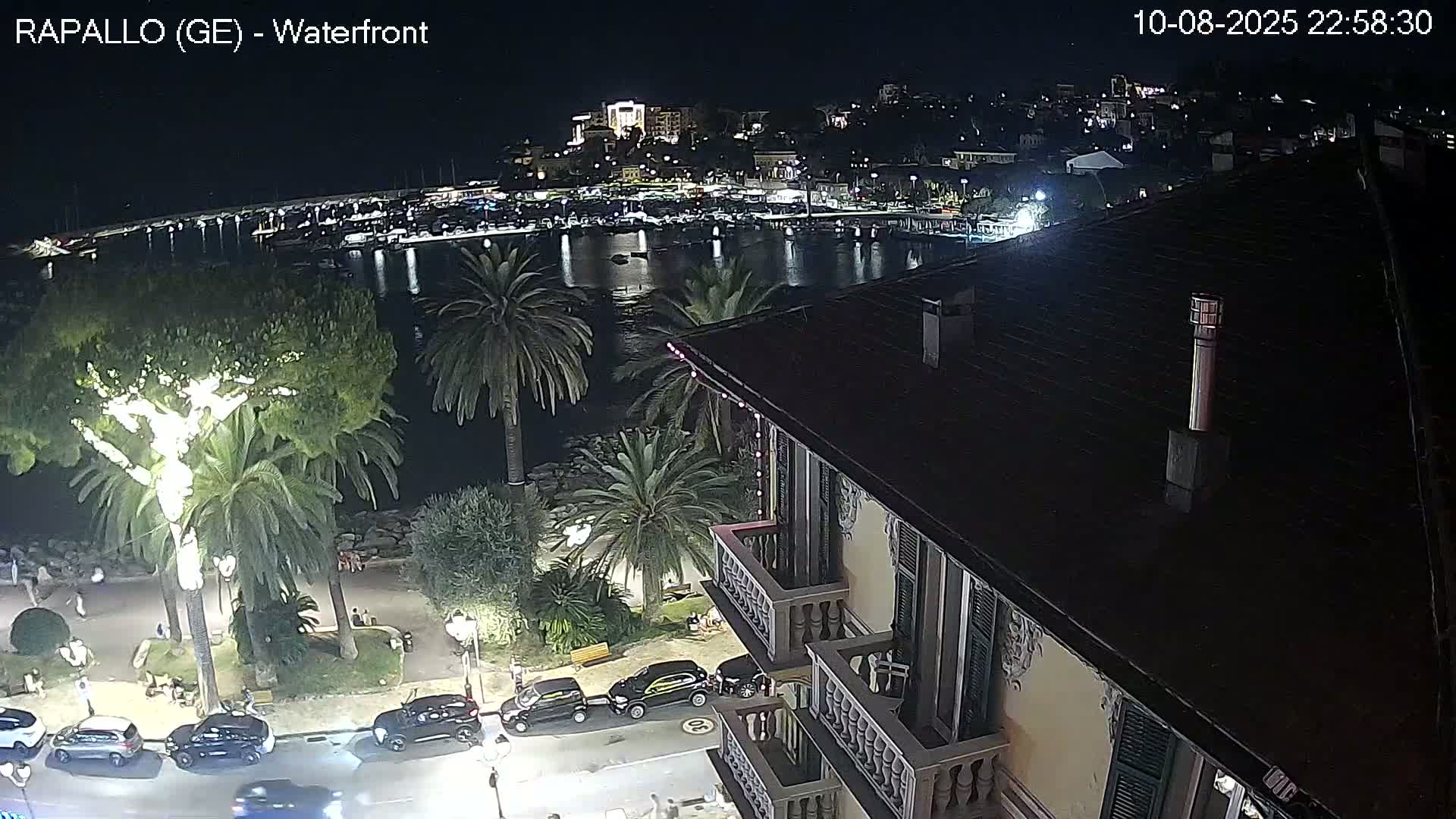 Rapallo Vittorio Veneto Coast Live Cam - Genoa, Liguria, Italy