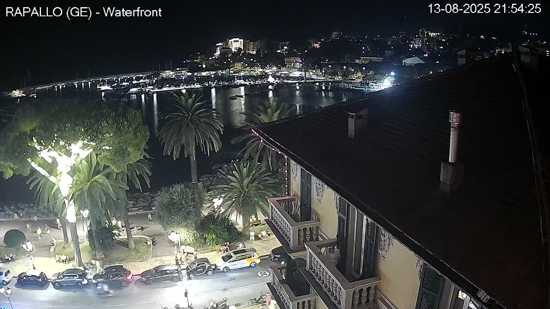 Rapallo Vittorio Veneto Coast Live Cam - Genoa, Liguria, Italy