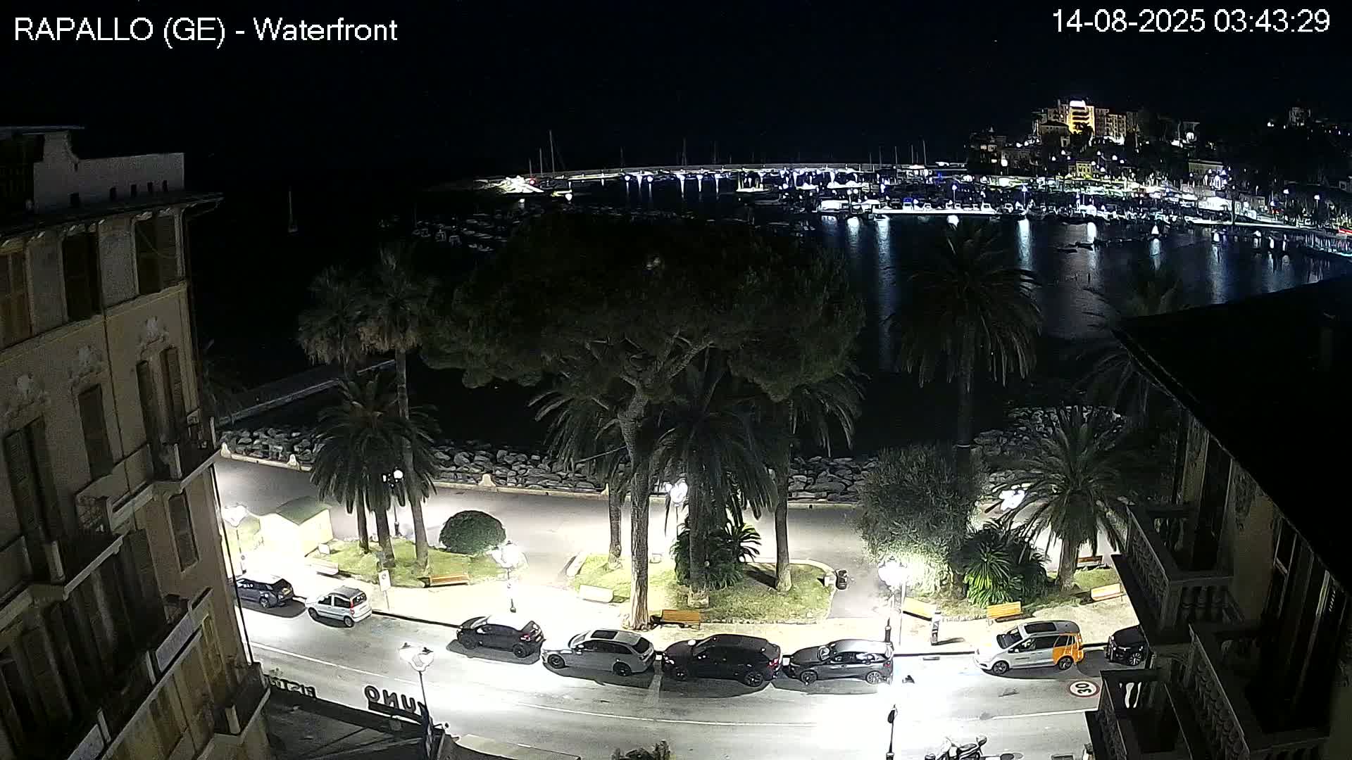 Rapallo Vittorio Veneto Coast Live Cam - Genoa, Liguria, Italy