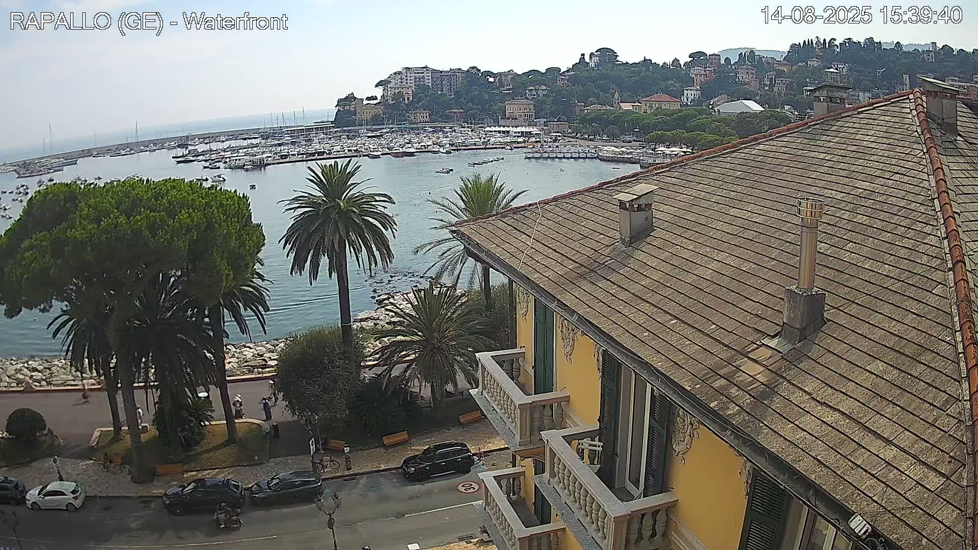 Rapallo Vittorio Veneto Coast Live Cam - Genoa, Liguria, Italy