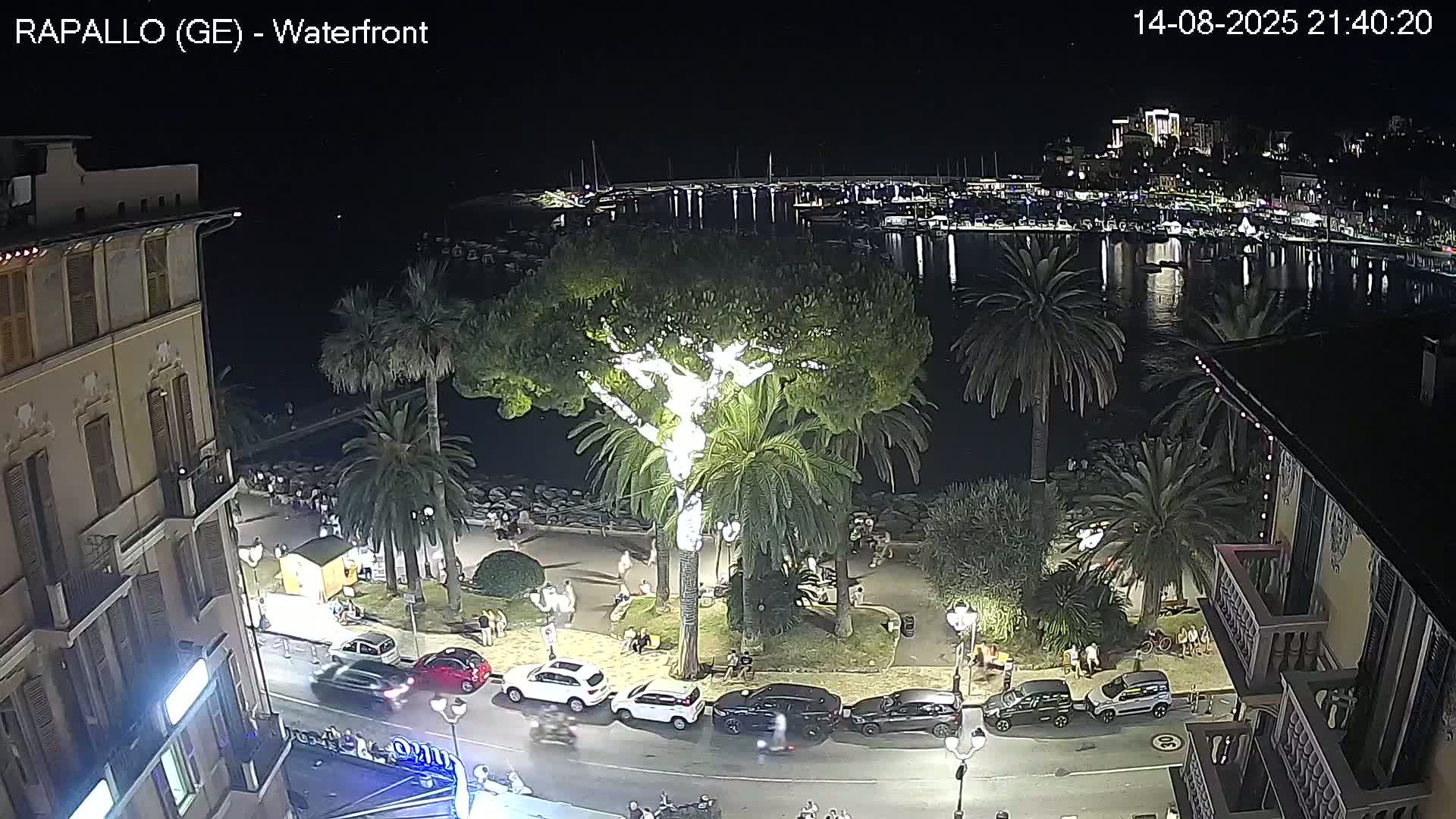 Rapallo Vittorio Veneto Coast Live Cam - Genoa, Liguria, Italy