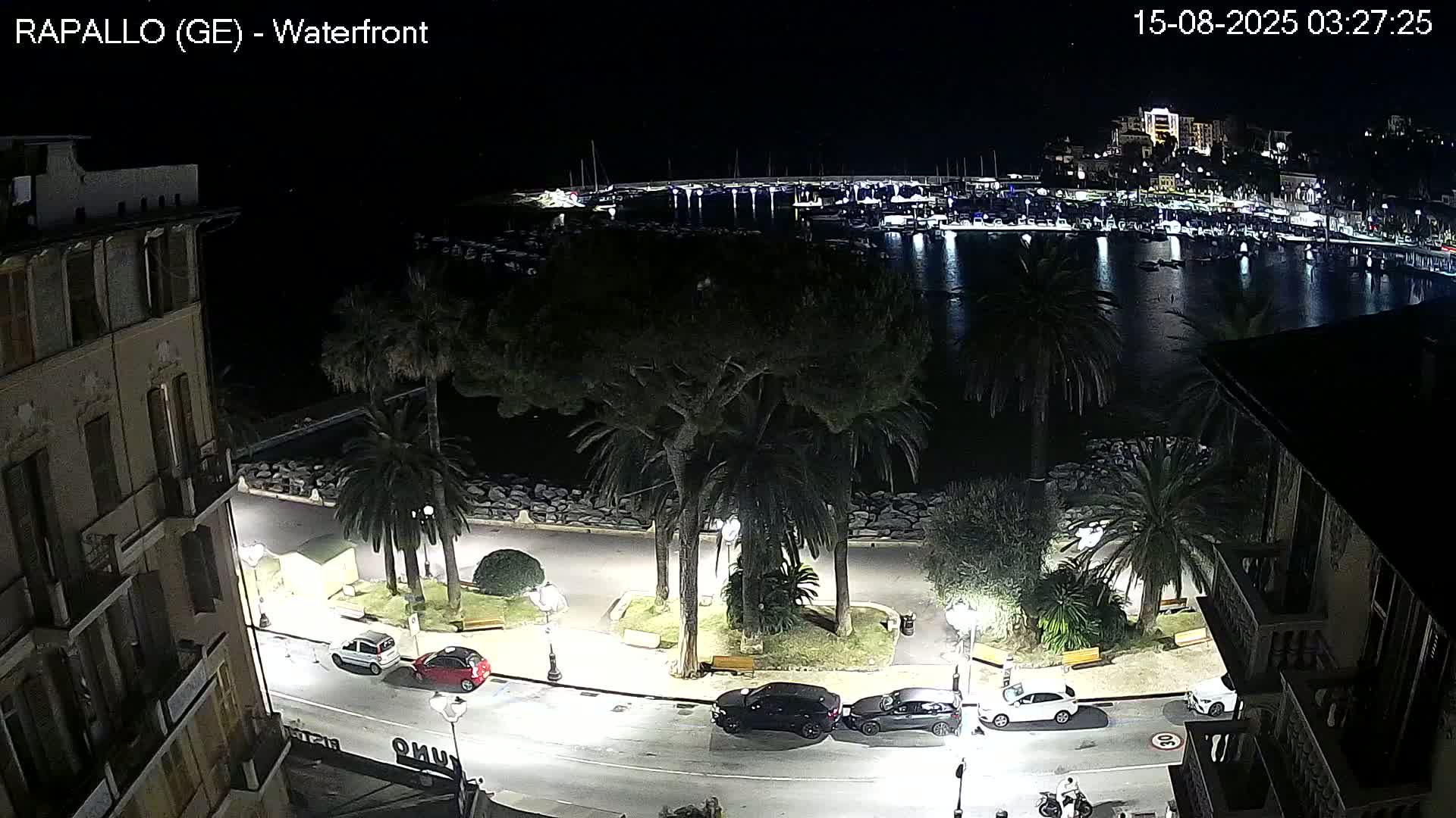 Rapallo Vittorio Veneto Coast Live Cam - Genoa, Liguria, Italy