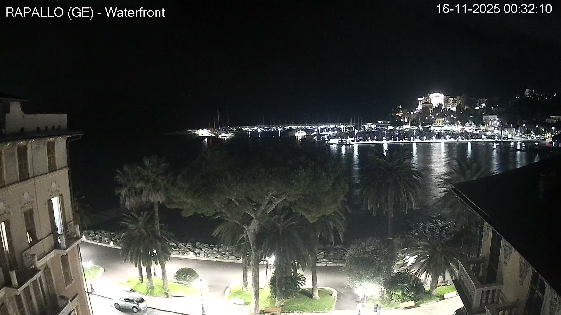 Rapallo Vittorio Veneto Coast Live Cam - Genoa, Liguria, Italy