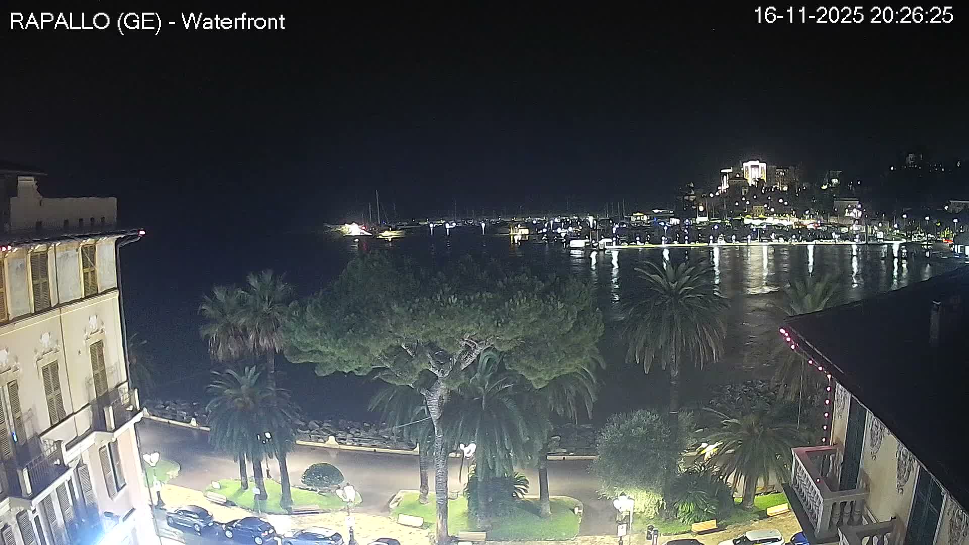 Rapallo Vittorio Veneto Coast Live Cam - Genoa, Liguria, Italy