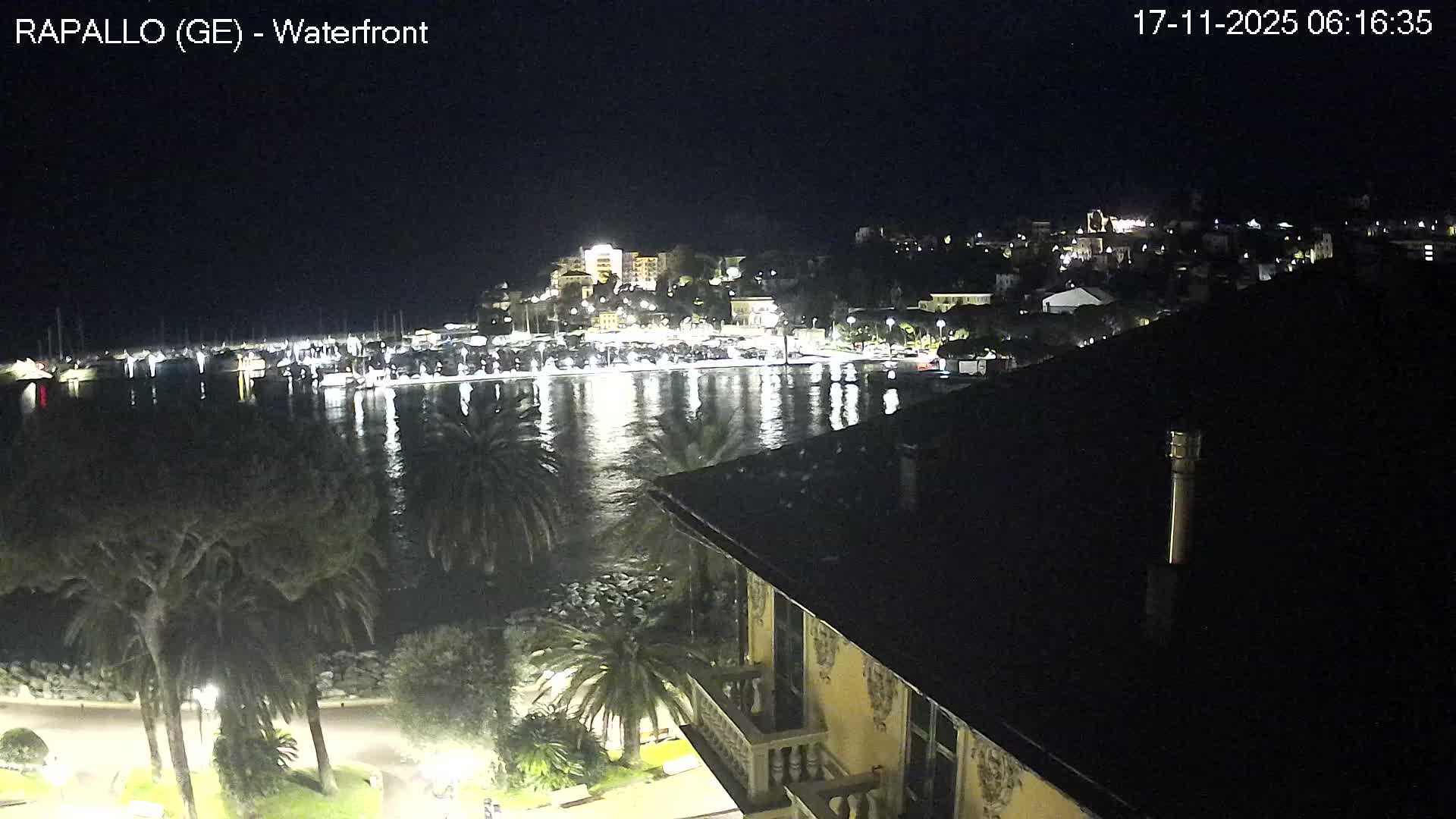 Rapallo Vittorio Veneto Coast Live Cam - Genoa, Liguria, Italy