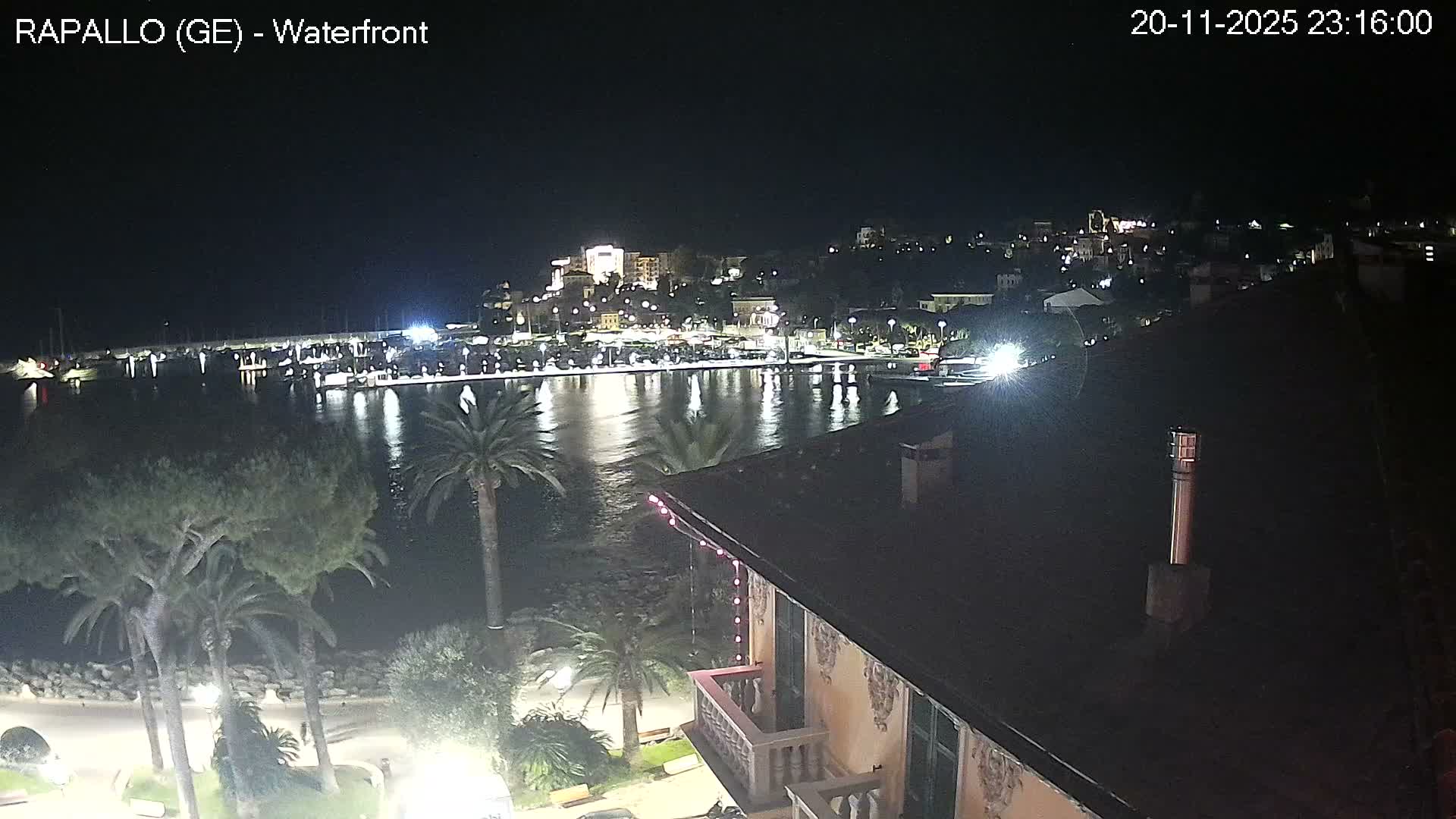 Rapallo Vittorio Veneto Coast Live Cam - Genoa, Liguria, Italy
