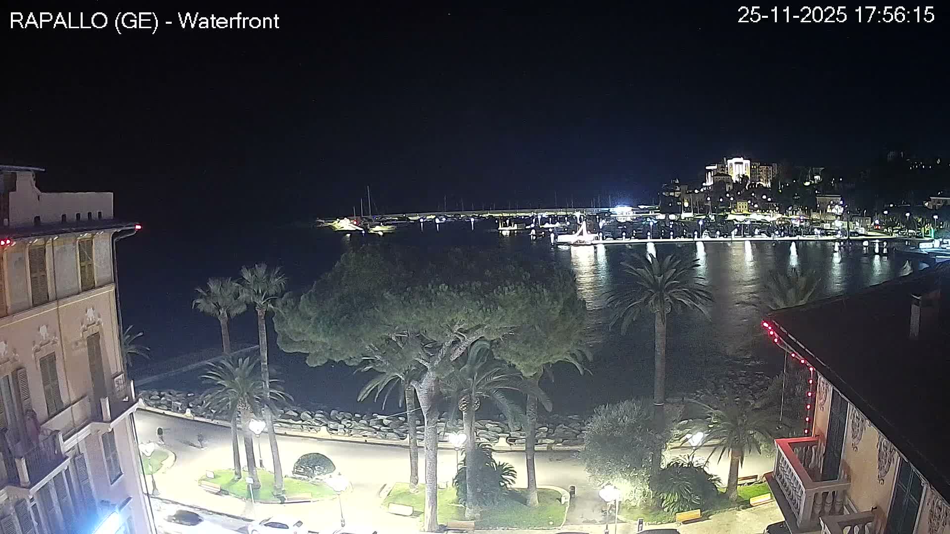 Rapallo Vittorio Veneto Coast Live Cam - Genoa, Liguria, Italy