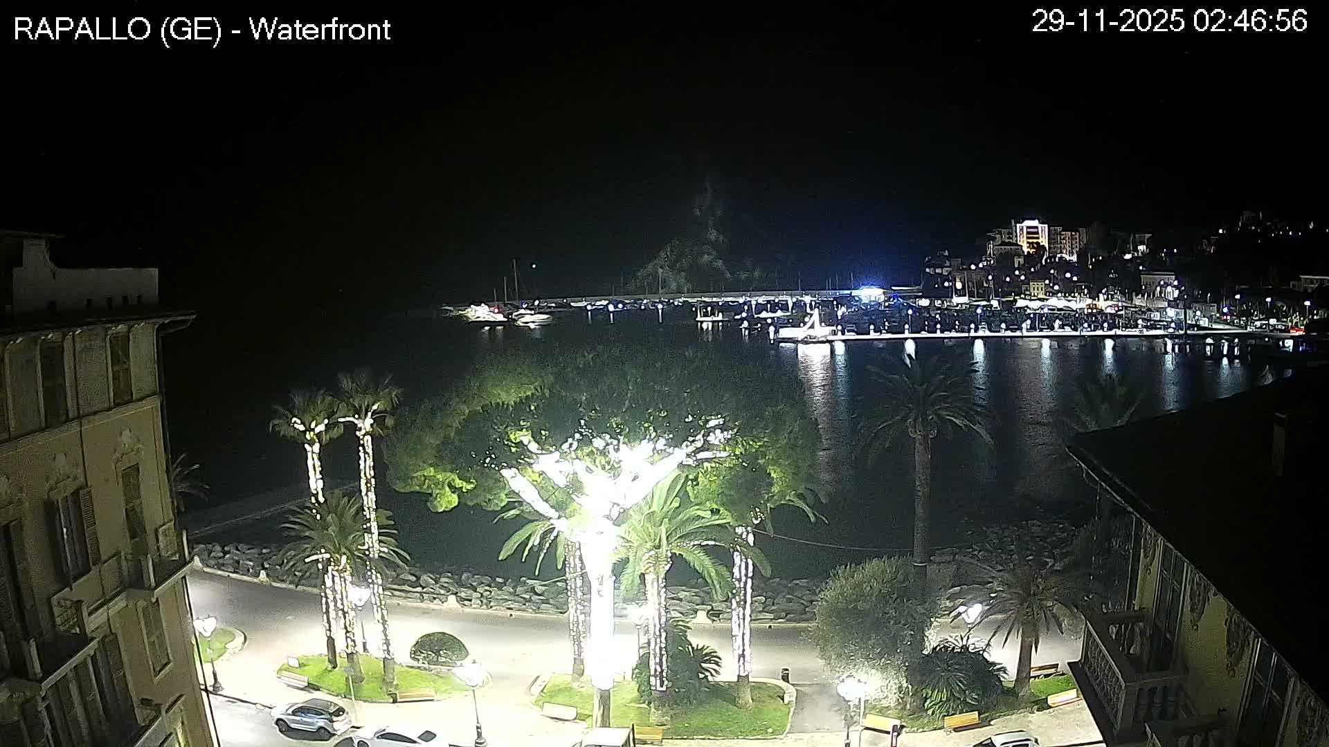 Rapallo Vittorio Veneto Coast Live Cam - Genoa, Liguria, Italy