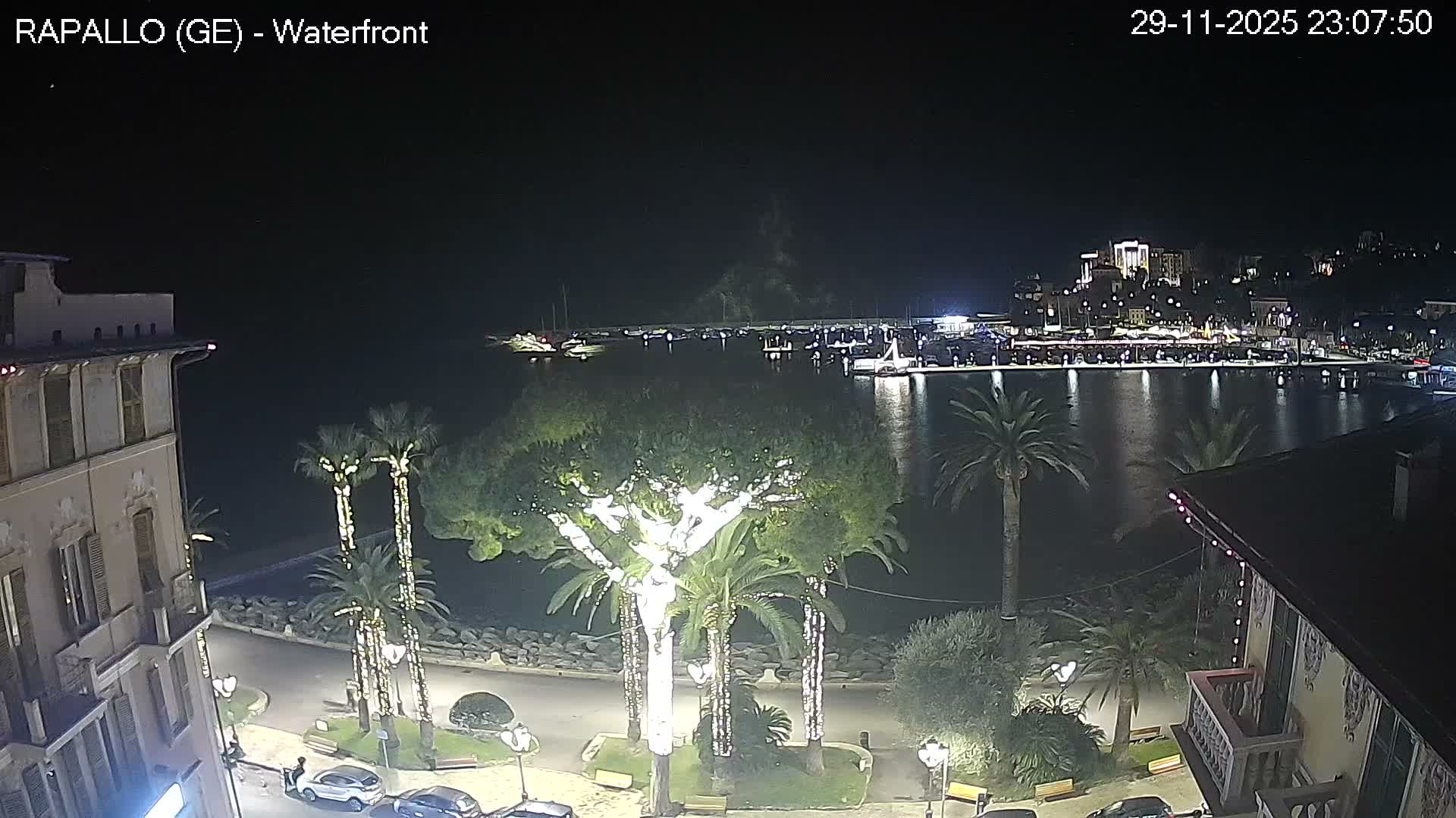 Rapallo Vittorio Veneto Coast Live Cam - Genoa, Liguria, Italy