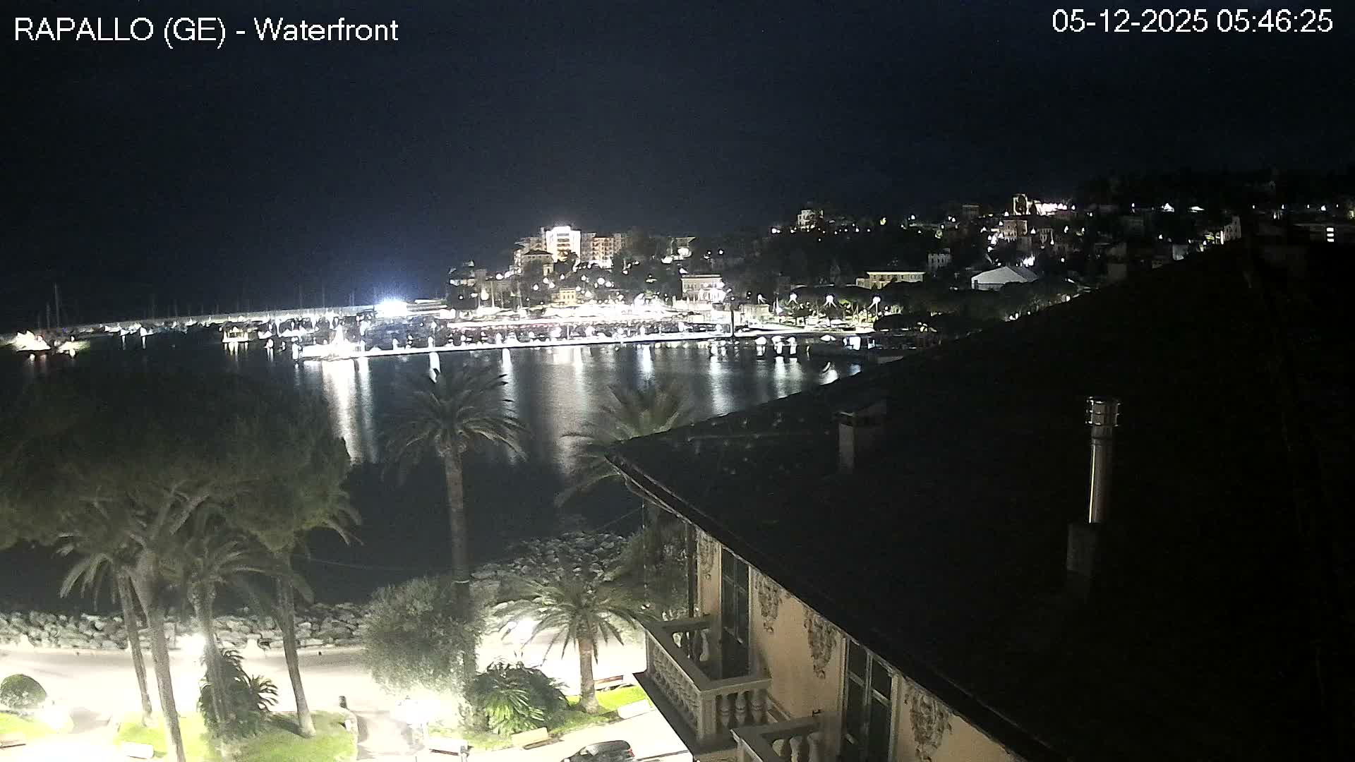 Rapallo Vittorio Veneto Coast Live Cam - Genoa, Liguria, Italy