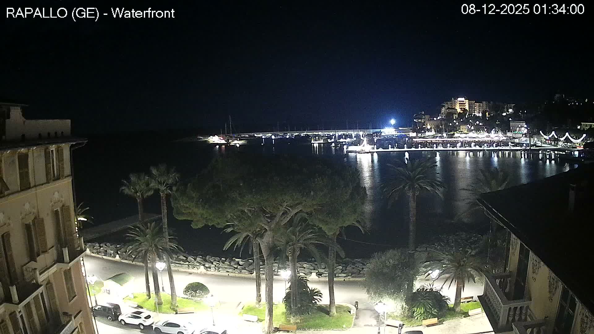Rapallo Vittorio Veneto Coast Live Cam - Genoa, Liguria, Italy