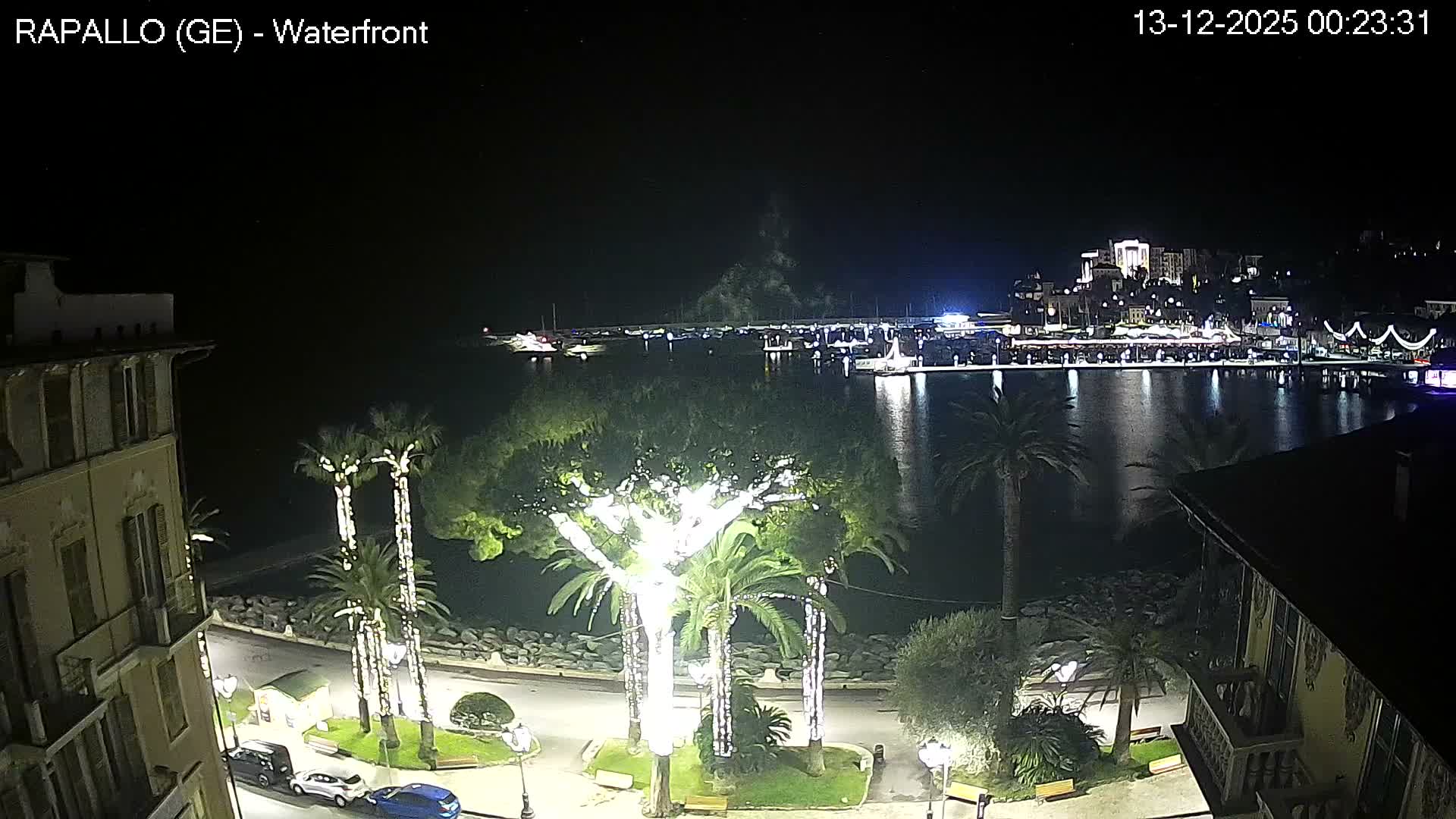 Rapallo Vittorio Veneto Coast Live Cam - Genoa, Liguria, Italy