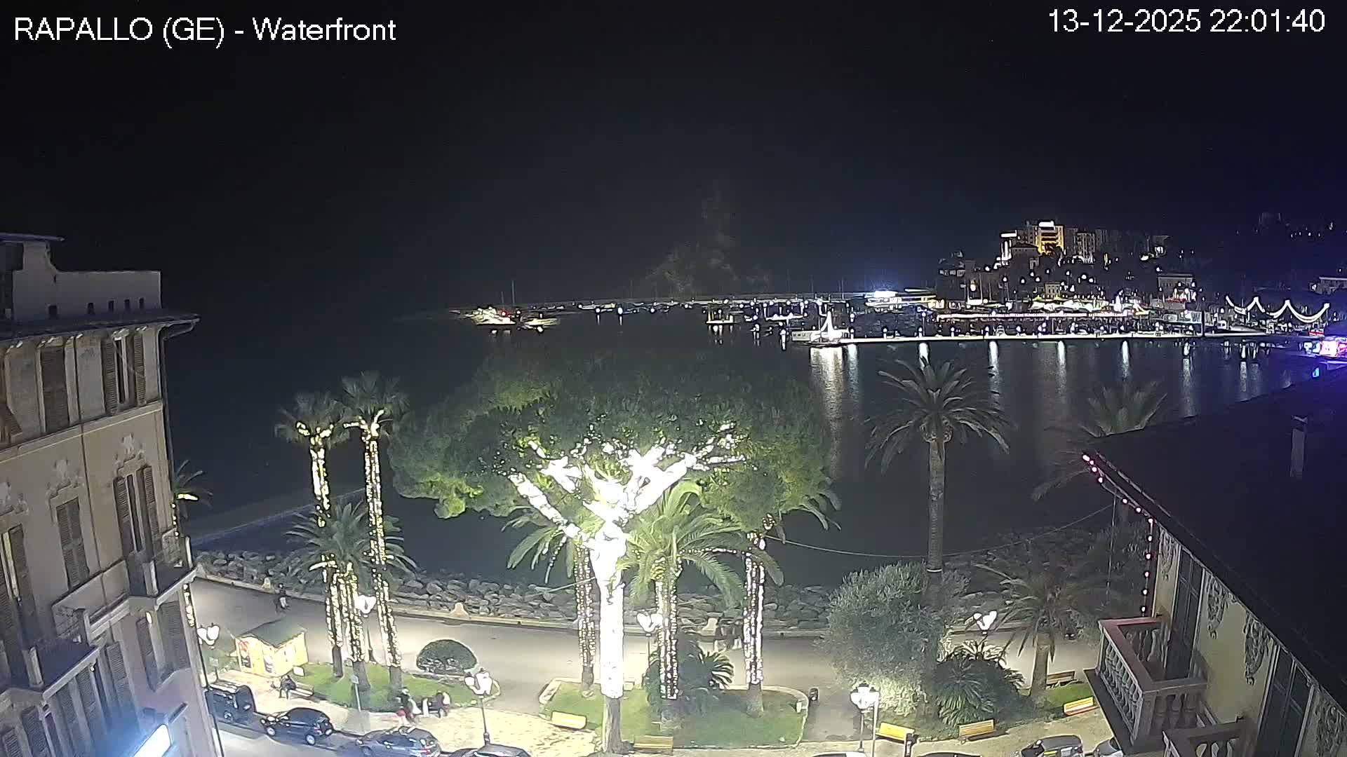 Rapallo Vittorio Veneto Coast Live Cam - Genoa, Liguria, Italy